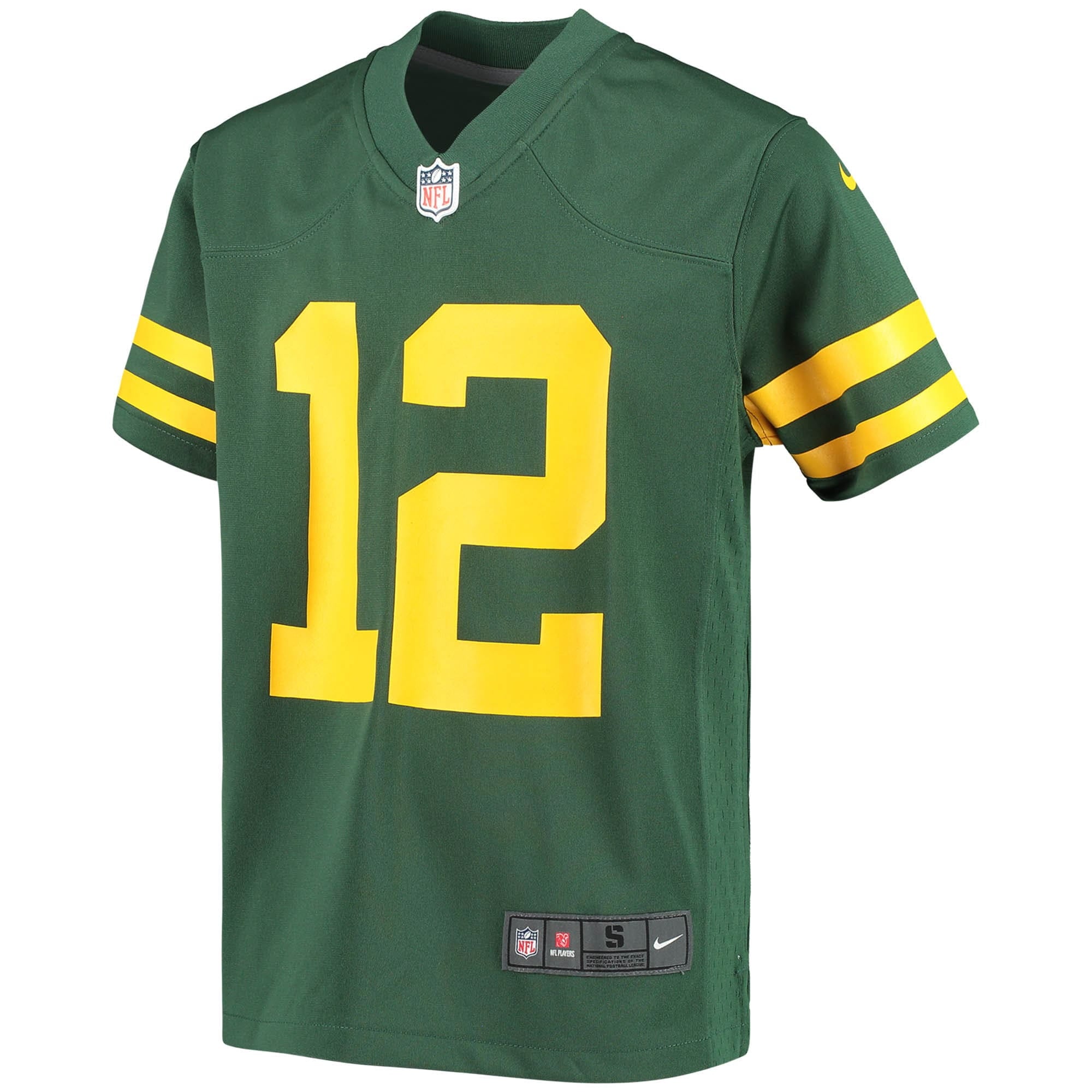 Youth Nike Aaron Rodgers Green Green Bay Packers Game Jersey