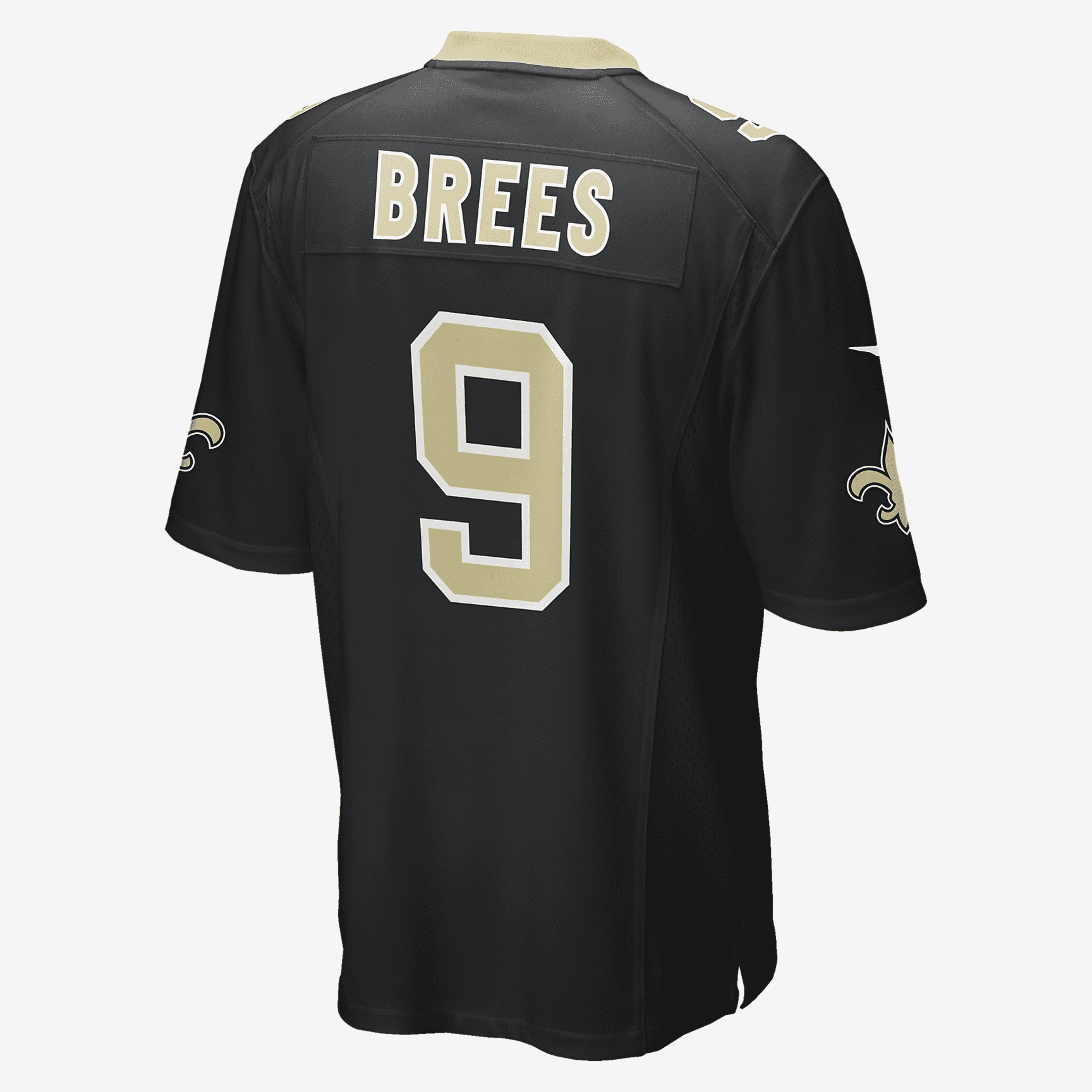 NFL New Orleans Saints (Drew Brees) Kids' Football Home Game Jersey - Black
