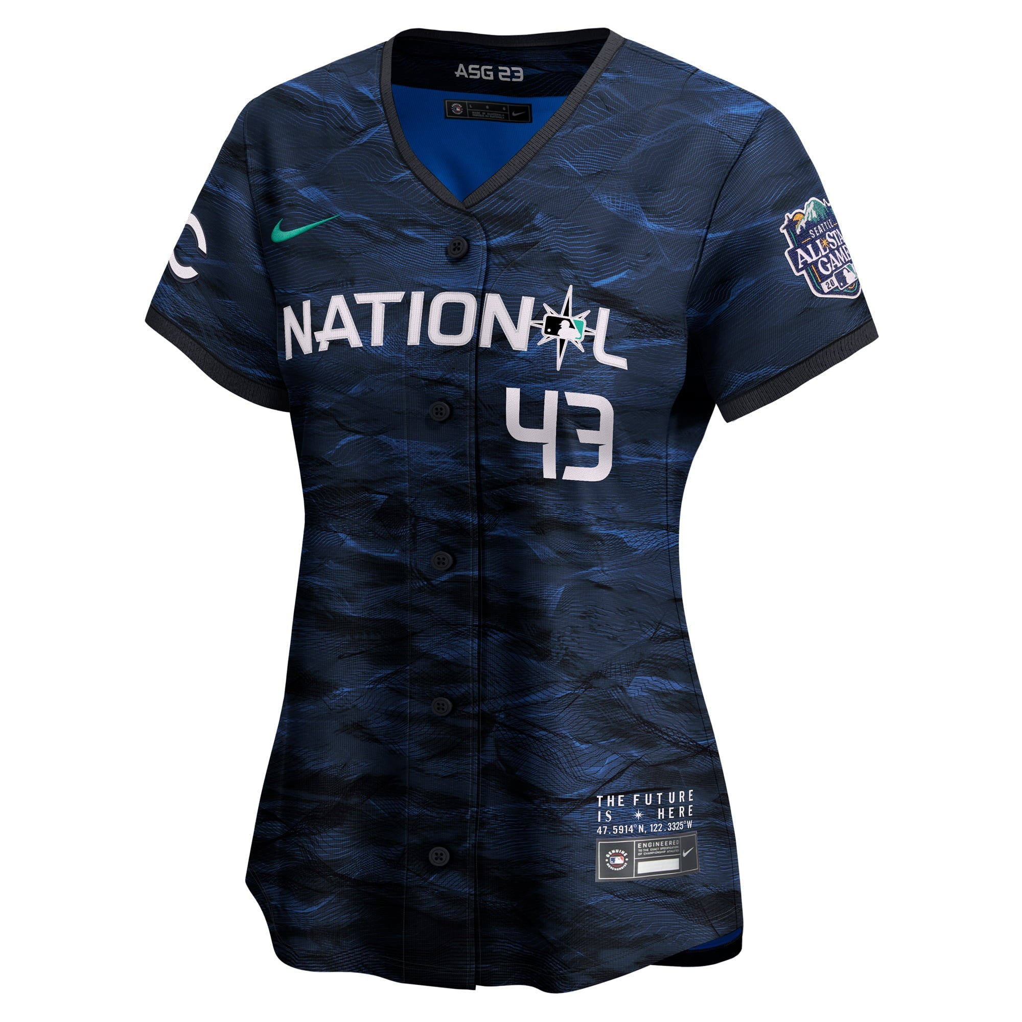 Women's Nike Alexis Diaz Royal National League 2023 MLB All-Star Game Limited Player Jersey
