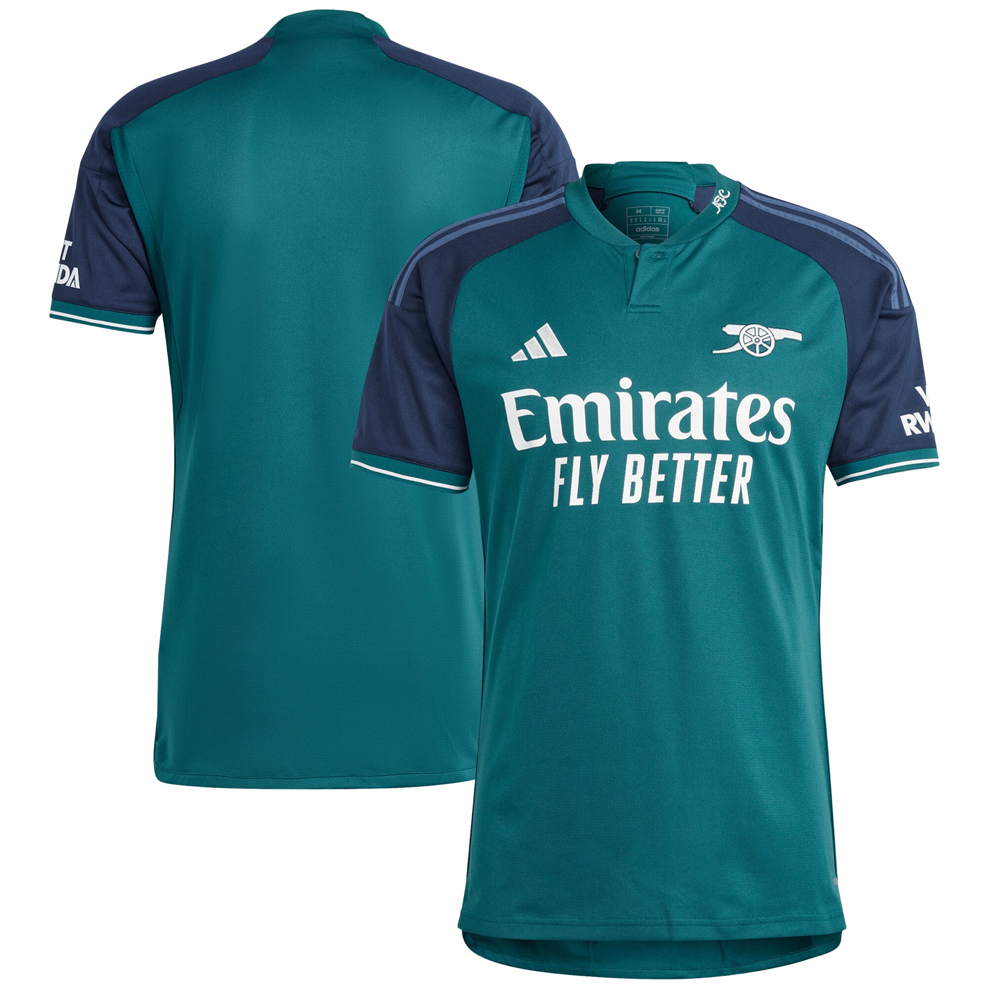 Arsenal adidas 2023/24 Third Replica Jersey - Green