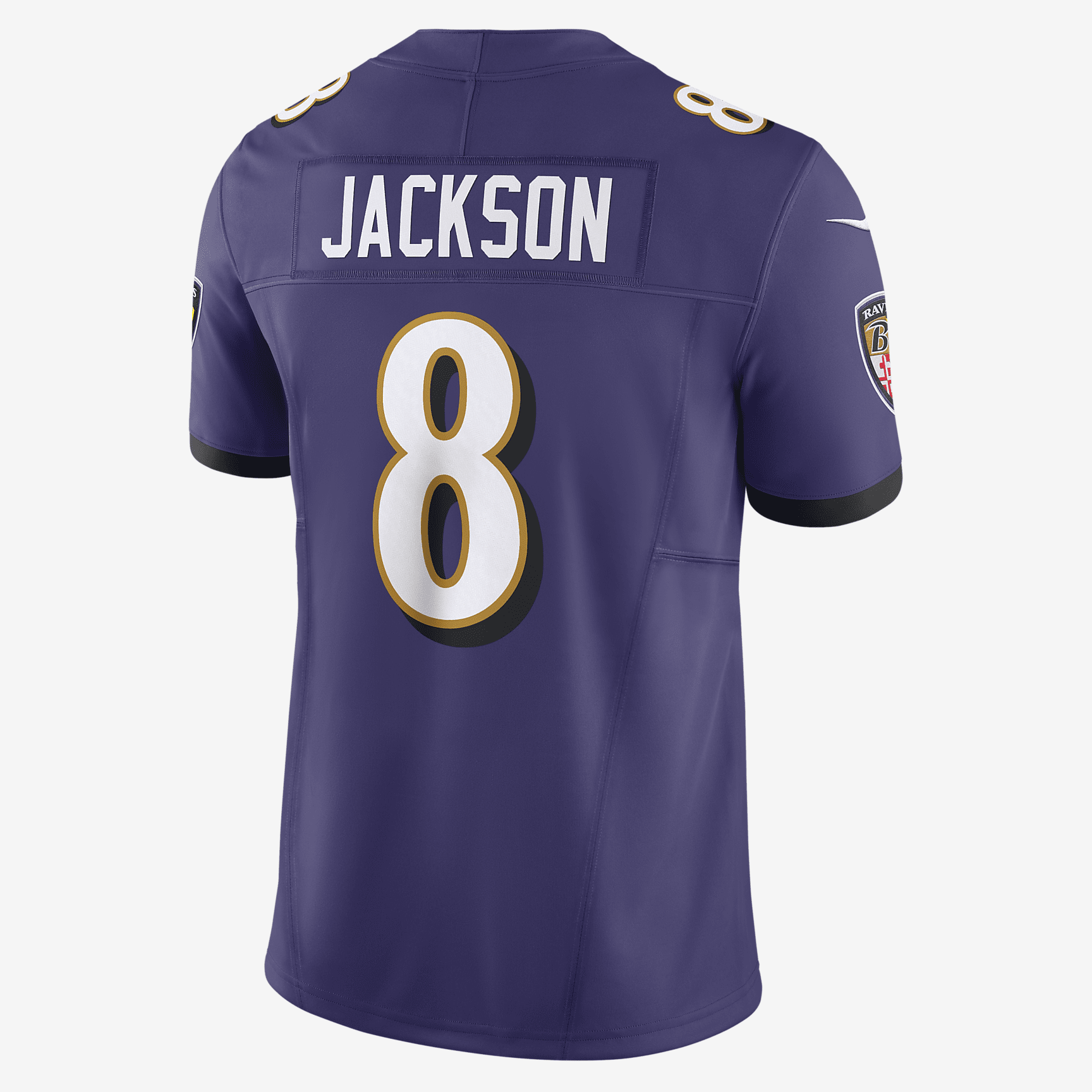 Lamar Jackson Baltimore Ravens Men's Nike Dri-FIT NFL Limited Football Jersey - Purple