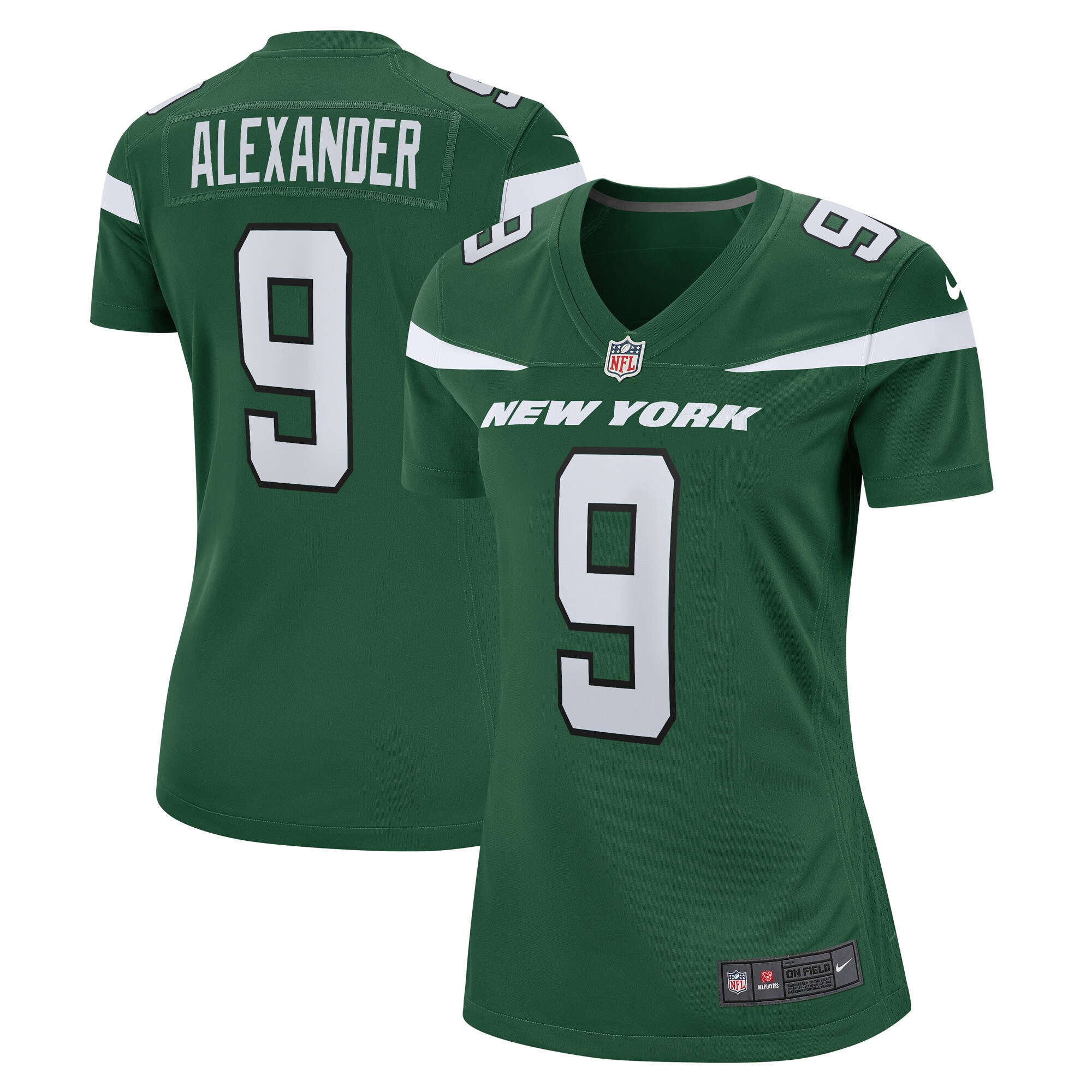 Kwon Alexander New York Jets Nike Women's Game Player Jersey - Gotham Green