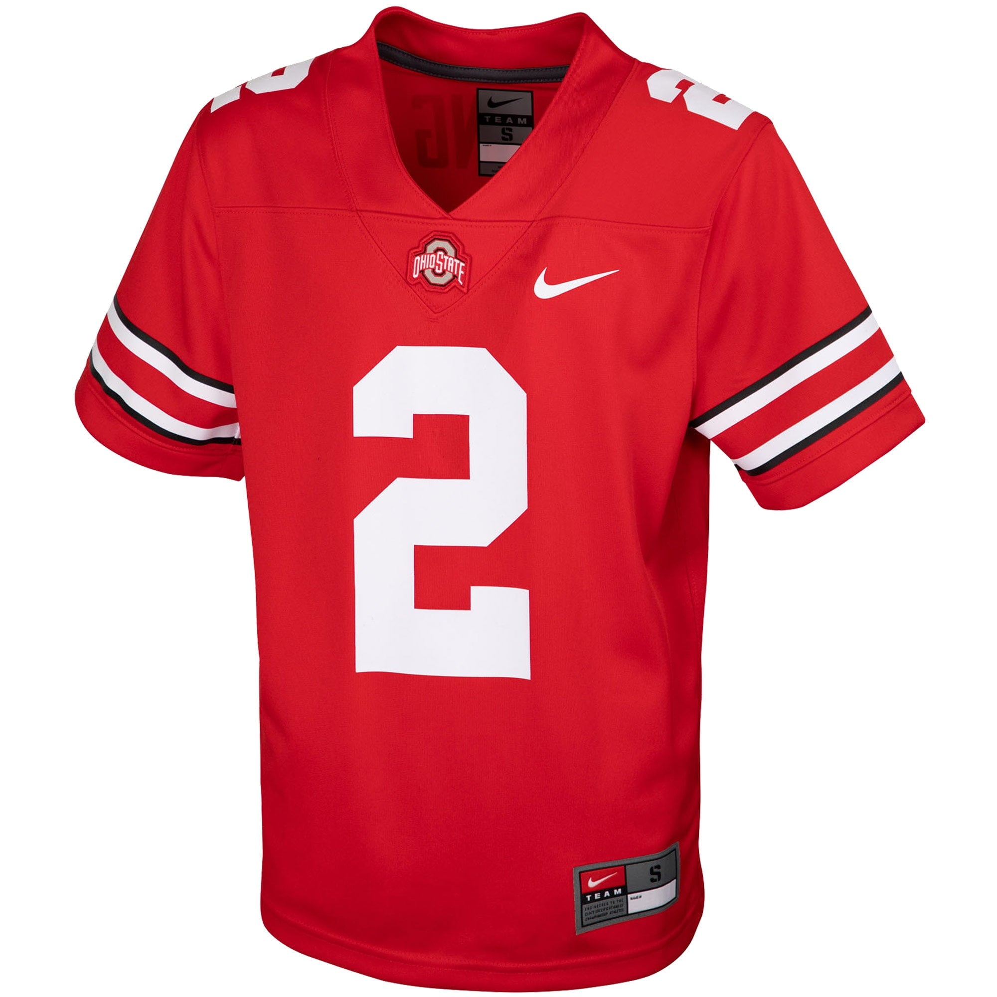 Youth Nike Chase Young Scarlet Ohio State Buckeyes 2020 NFL Draft Replica Jersey