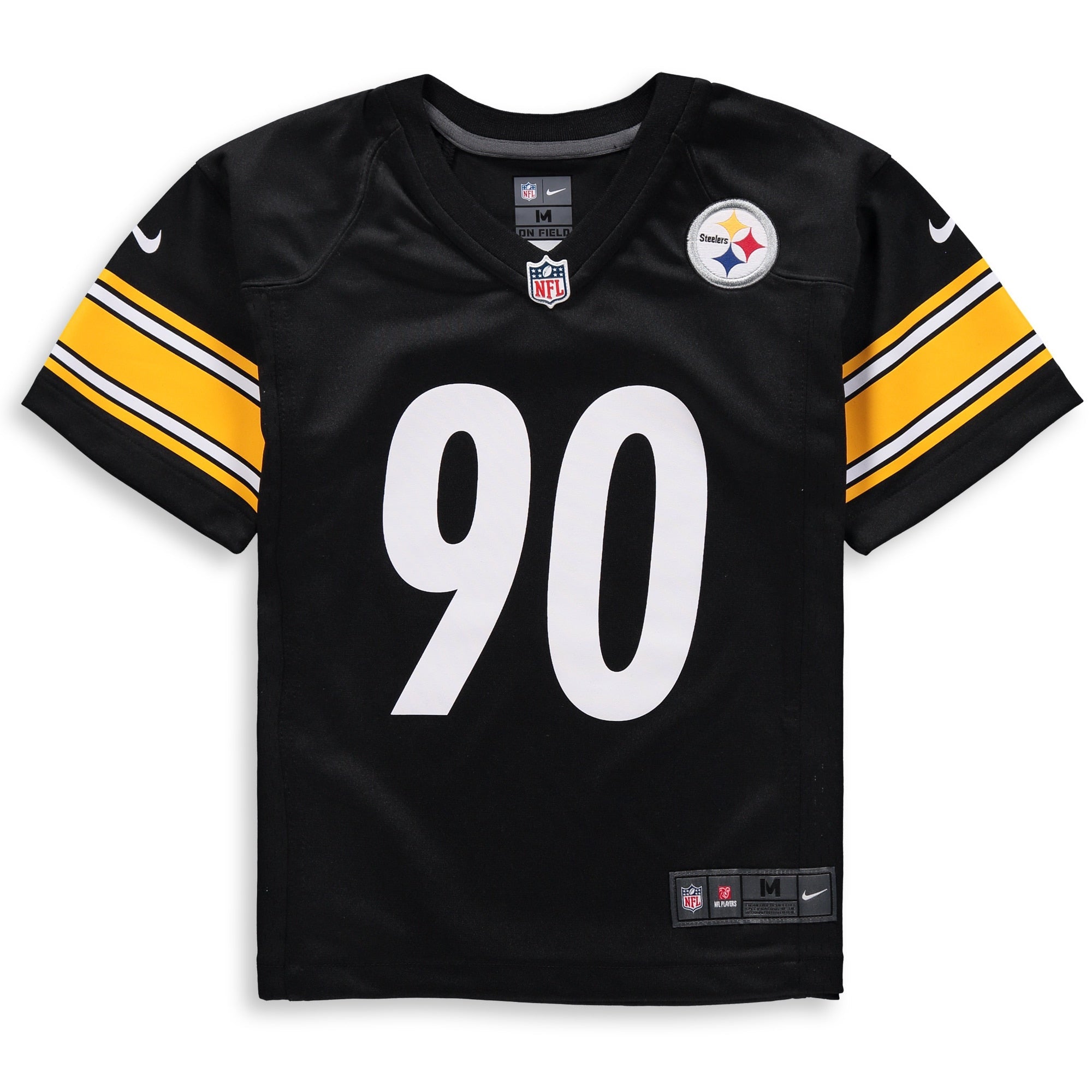 Preschool Nike T.J. Watt Black Pittsburgh Steelers Game Jersey