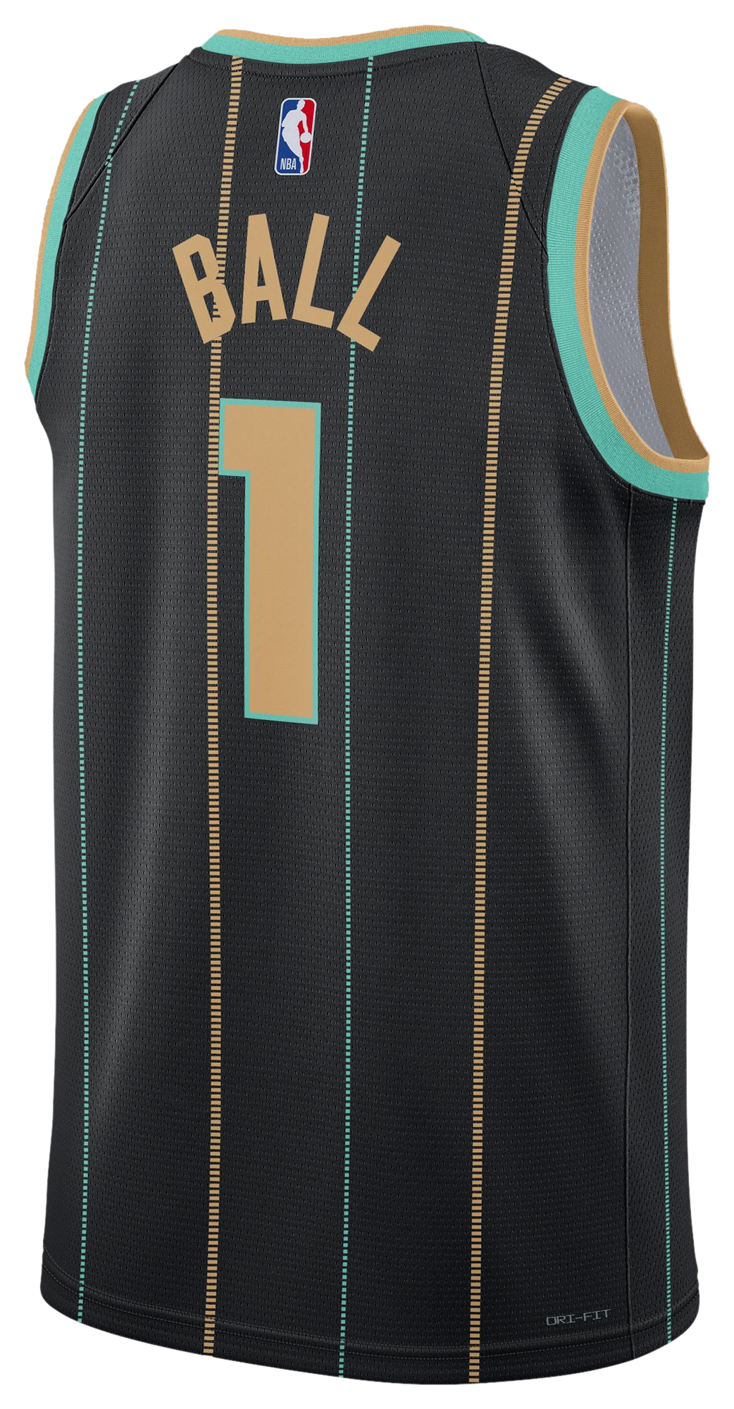 Men's Ball Lamelo Nike Hornets Swingman Jersey  - Black