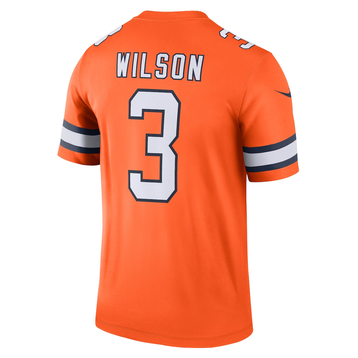 Men's Russell Wilson Nike Broncos Legend Jersey - Orange