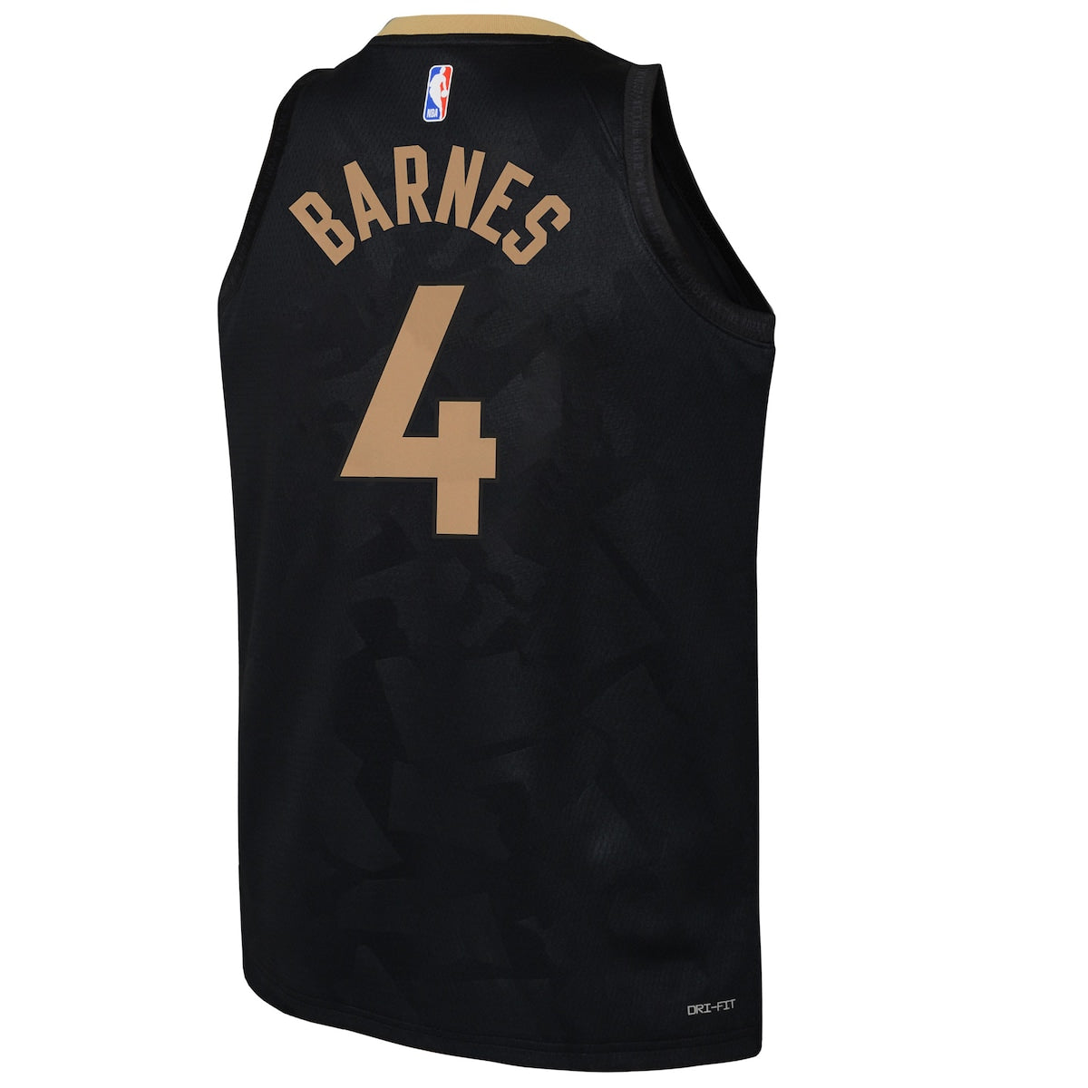 Boys' Grade School Scottie Barnes Nike Raptors 2022/23 Swingman Jersey City Edition - Black