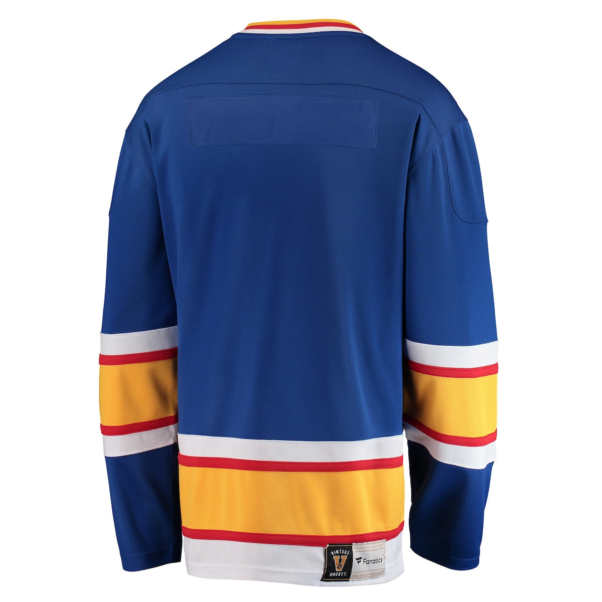 Men's  Fanatics Blues Premier Breakaway Heritage Blank Jersey - Blue