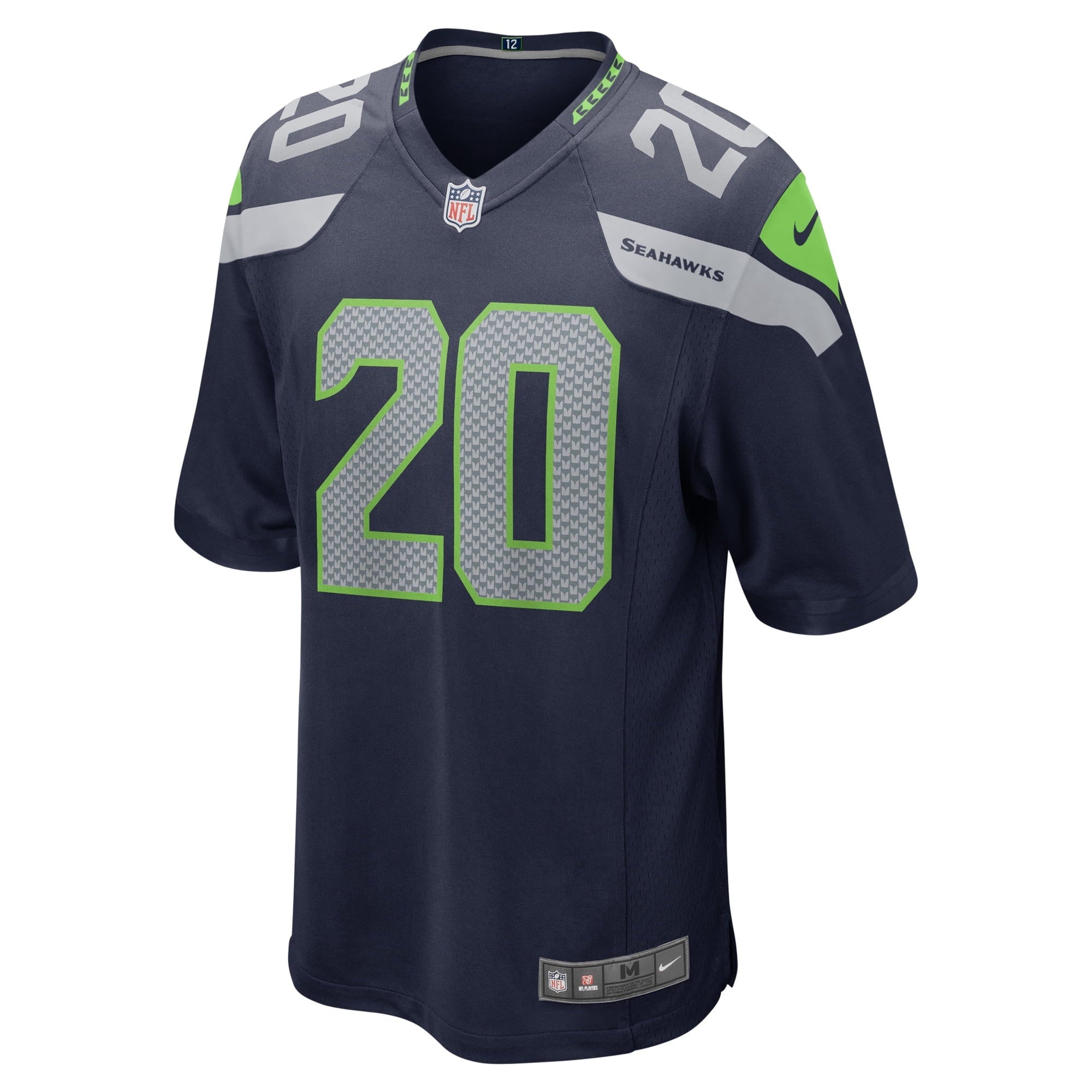 Men's Nike Julian Love College Navy Seattle Seahawks Game Player Jersey