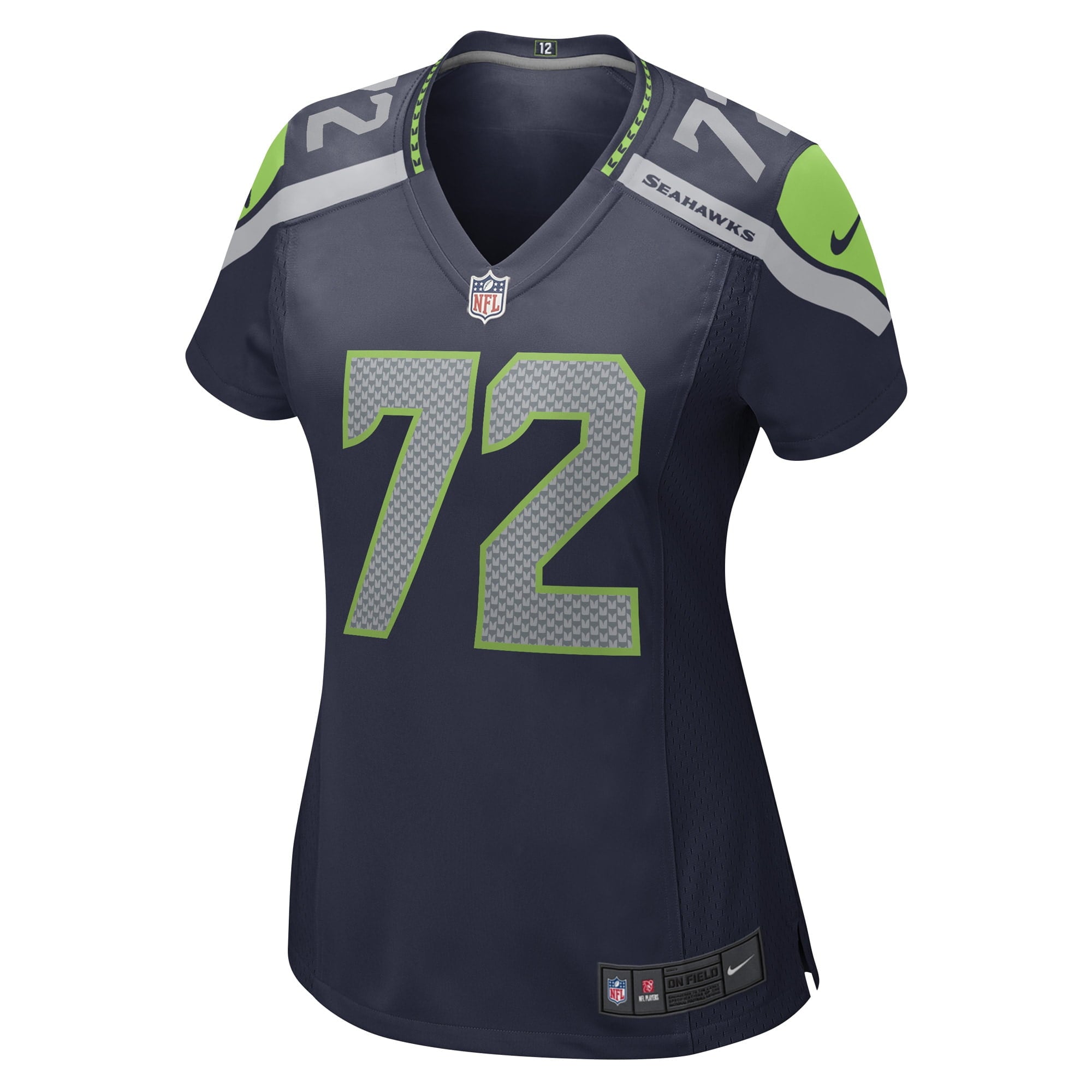 Women's Nike Abraham Lucas College Navy Seattle Seahawks Game Player Jersey