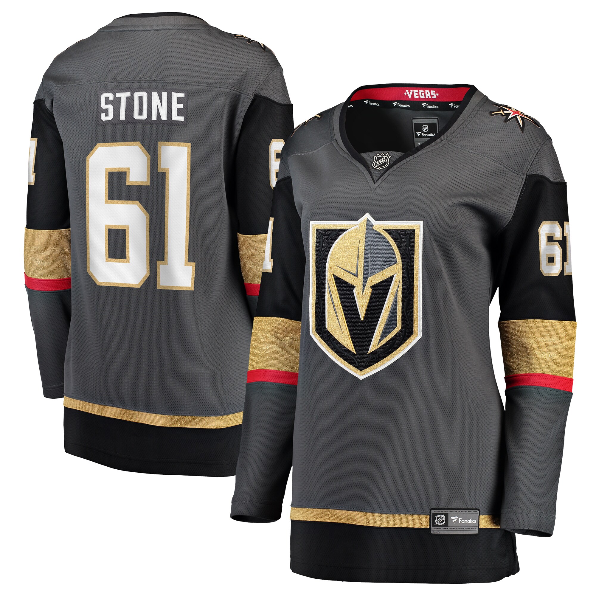 Mark Stone Vegas Golden Knights Women's Fanatics Branded Breakaway Player Jersey - Gray