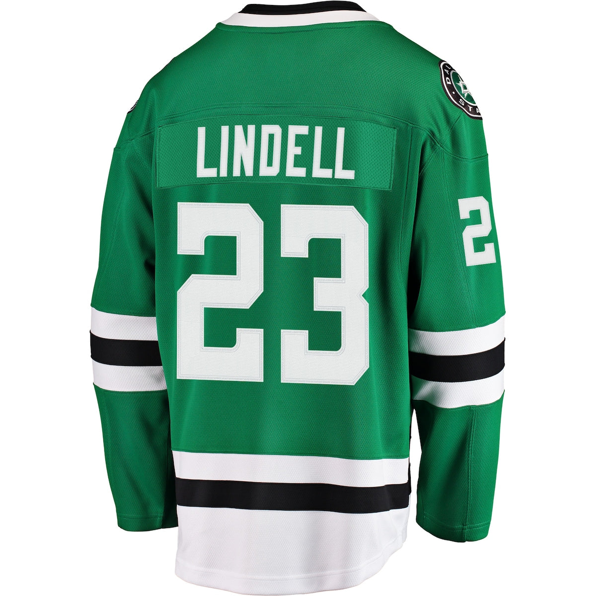 Men's Esa Lindell Fanatics Stars Breakaway Jersey - Green