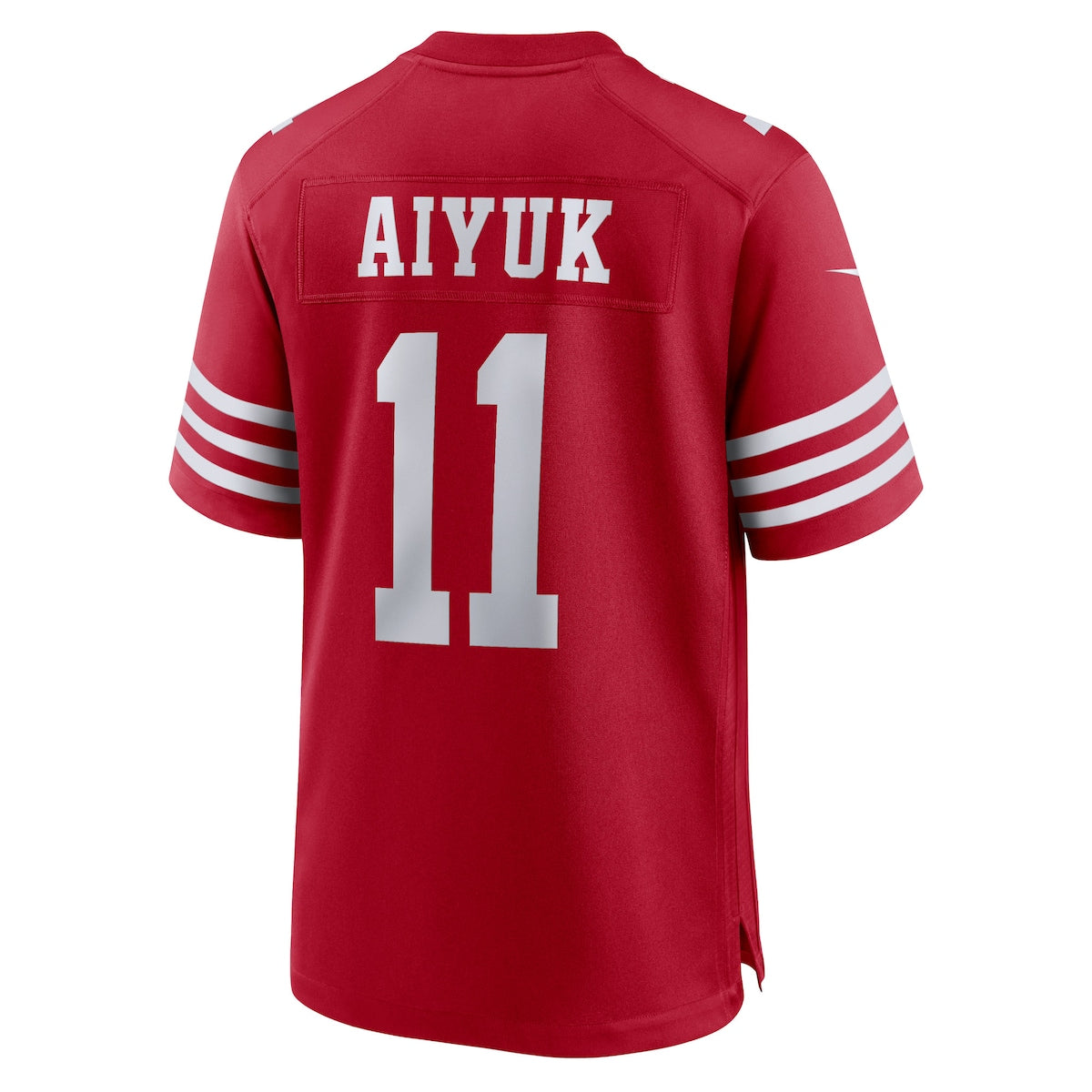 Men's Brandon Aiyuk Nike 49ers Alternate Game Jersey - Red