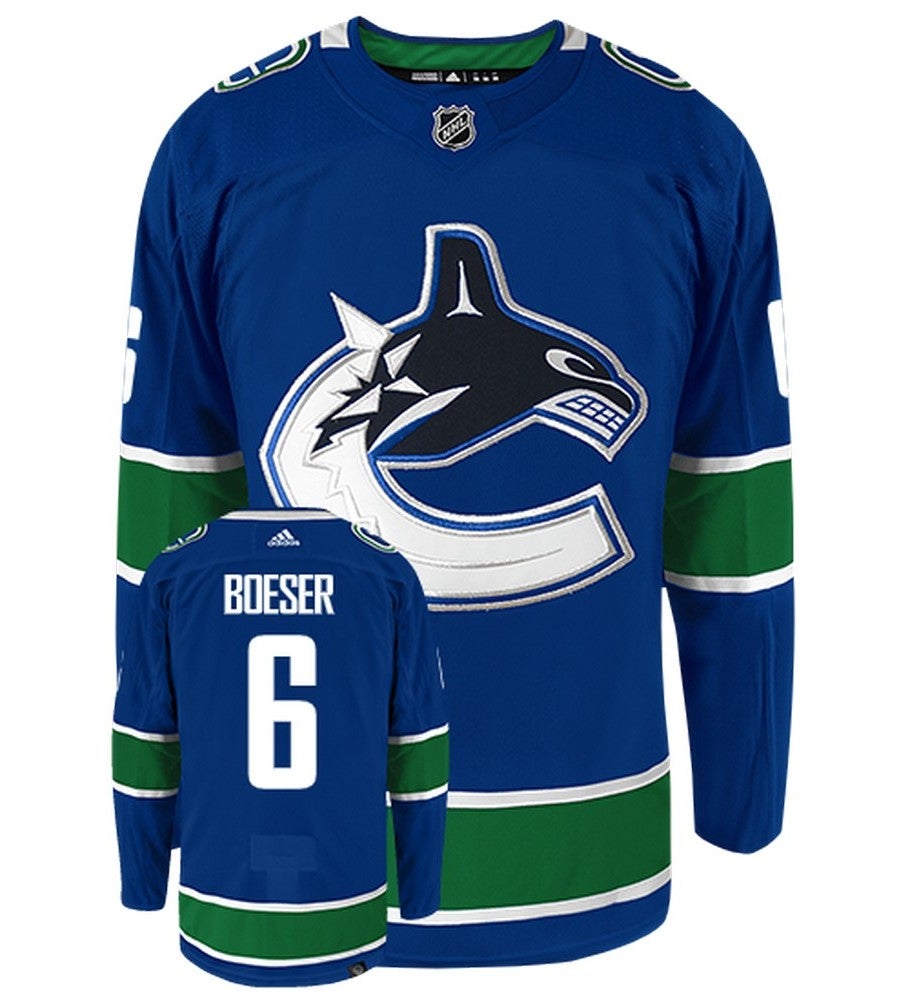 Brock Boeser Vancouver Canucks Adidas Primegreen Authentic NHL Hockey Jersey