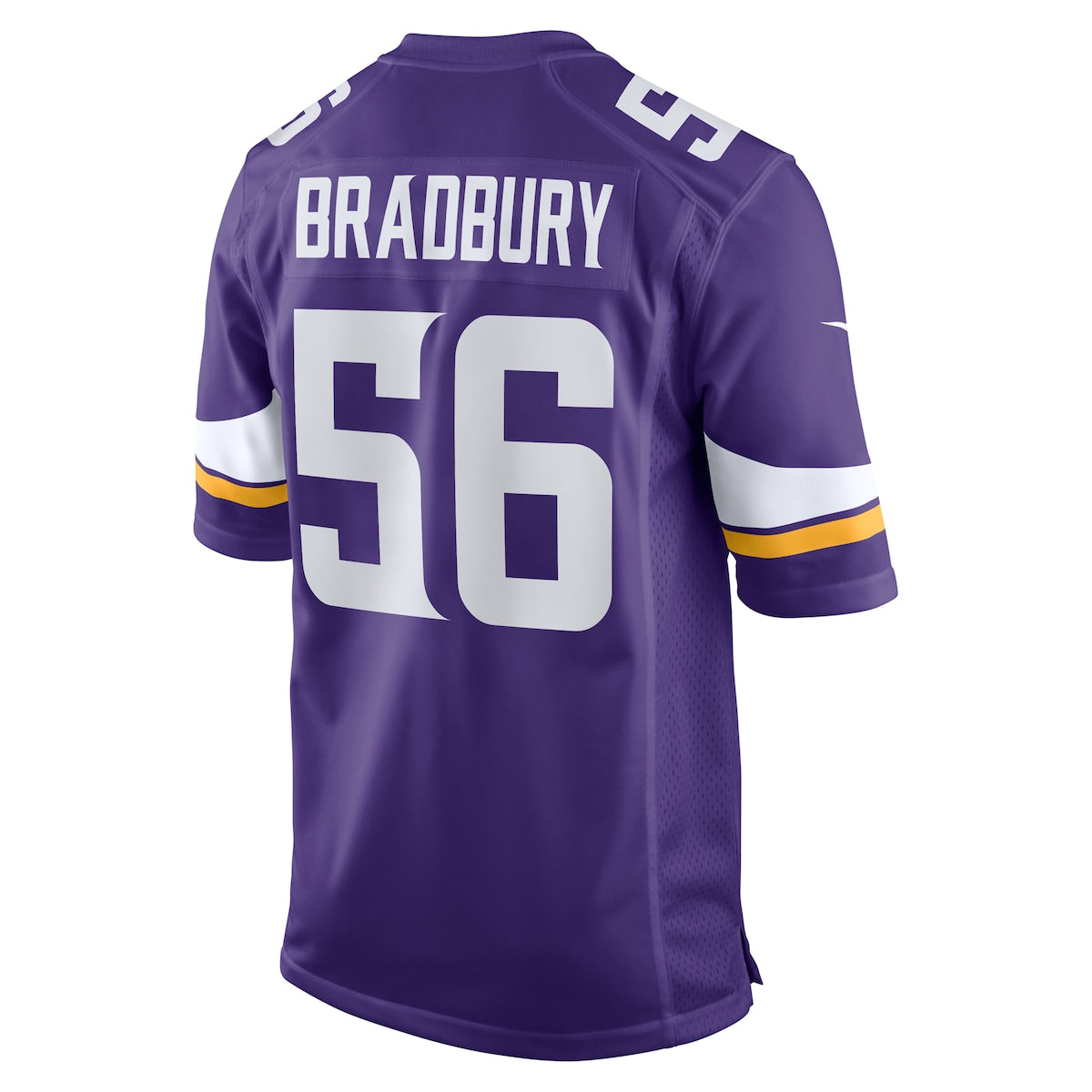 Men's Garrett Bradbury Nike Vikings Game Jersey - Purple