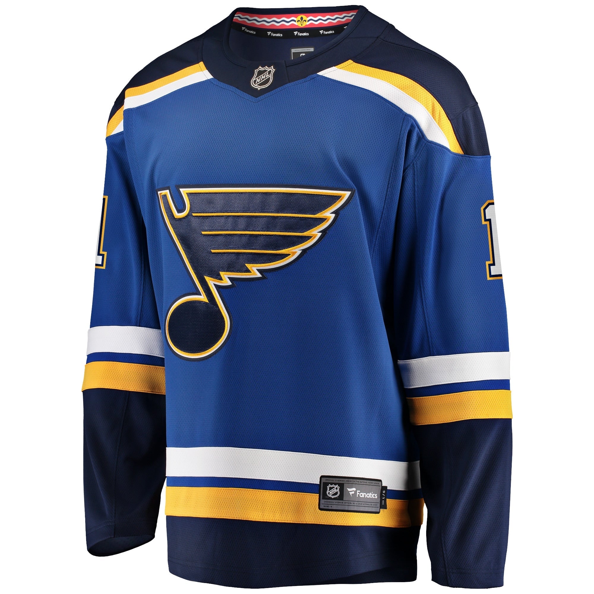 Men's Fanatics Branded Thomas Greiss Blue St. Louis Blues Home Breakaway Player Jersey