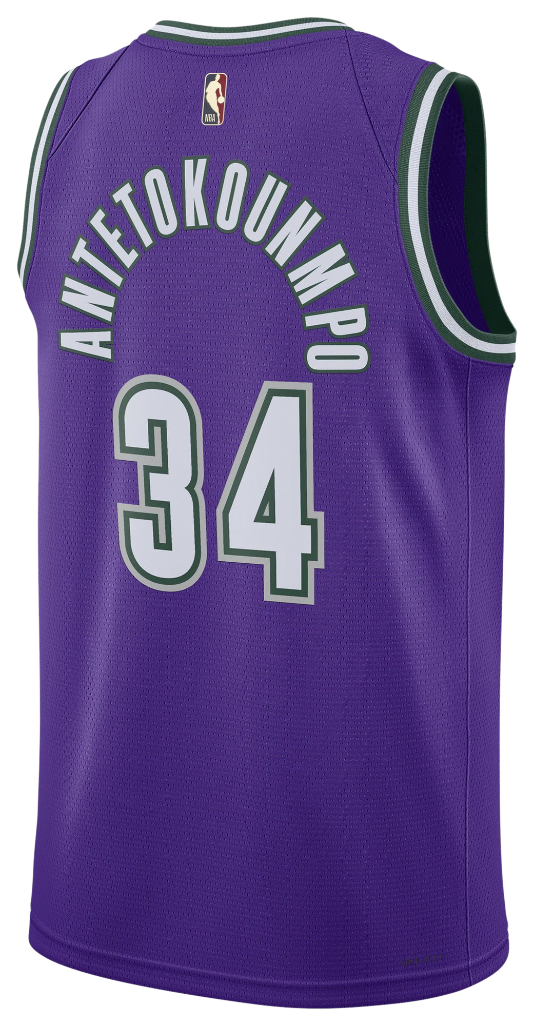 Men's Antetokounmpo Giannis Nike Bucks Swingman Jersey - Purple