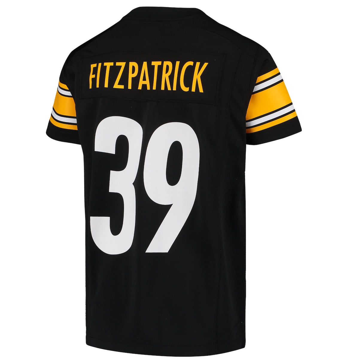 Boys' Grade School Minkah Fitzpatrick Outerstuff Steelers Game Jersey - Black