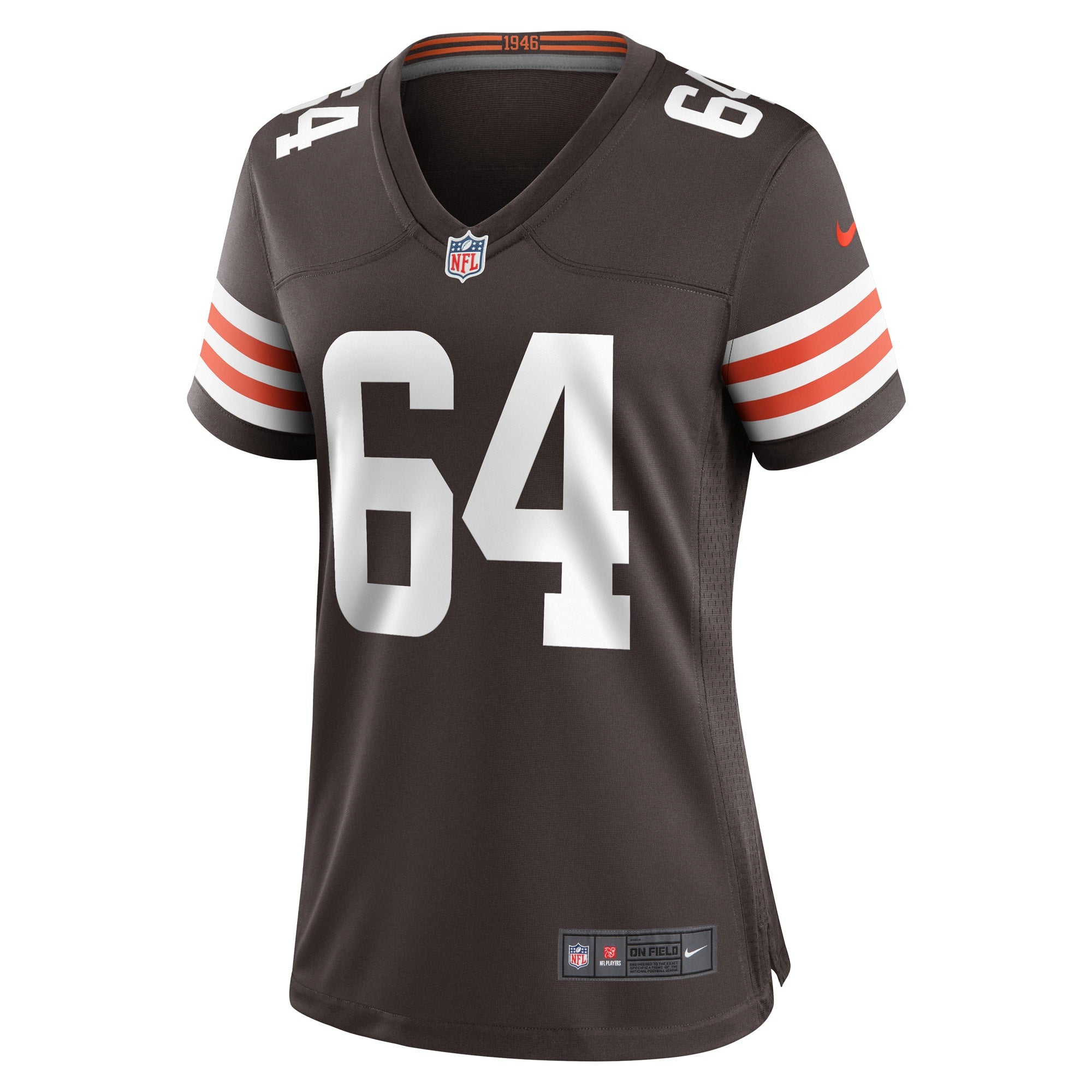 Women's Nike Roderick Perry II Brown Cleveland Browns Game Player Jersey