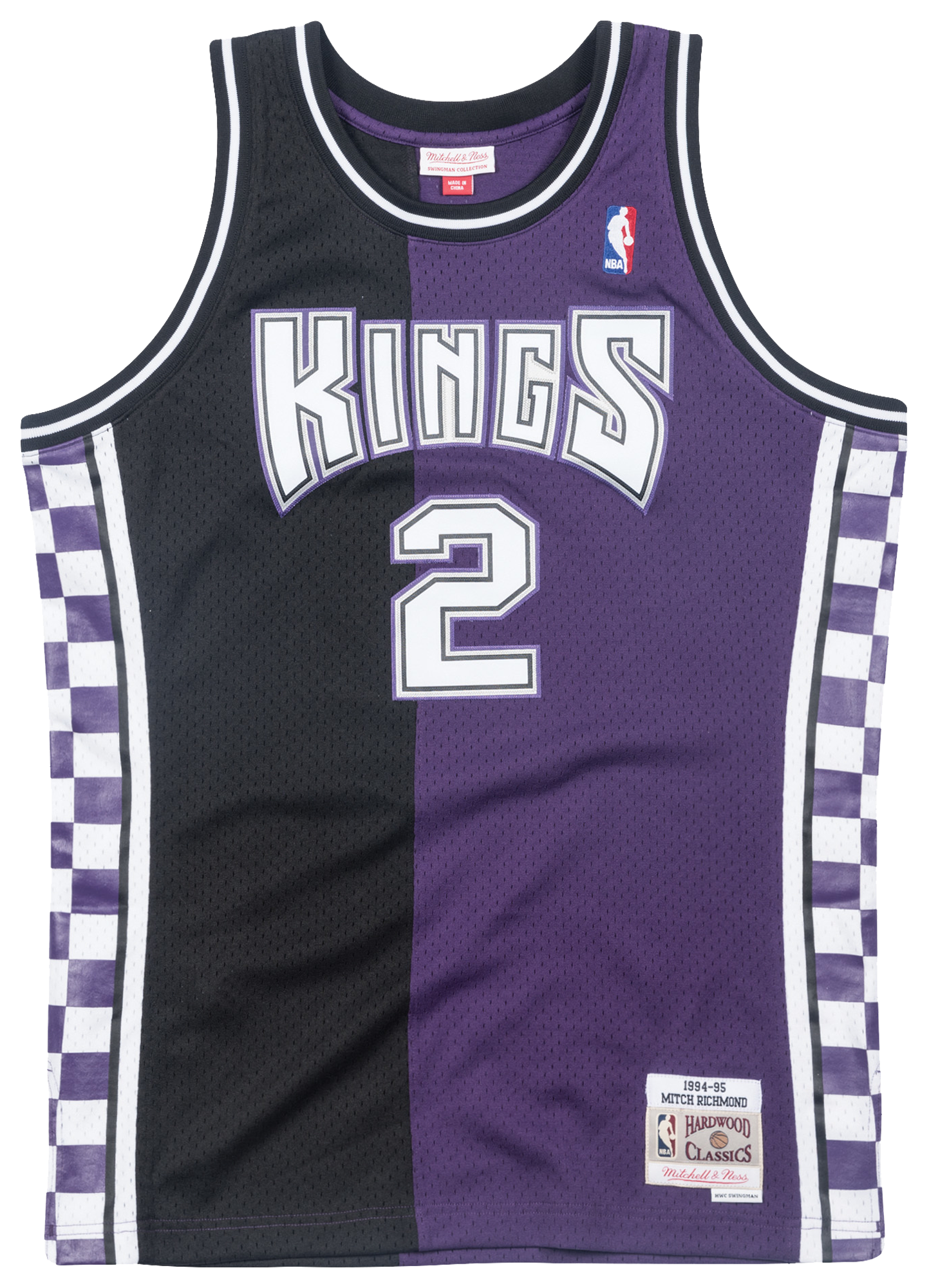 Men's Richmond Mitch Mitchell & Ness Kings Swingman Jersey - Black