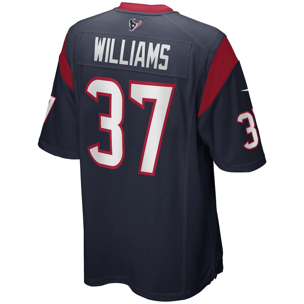 Men's Domanick Williams Nike Texans Game Retired Jersey - Navy