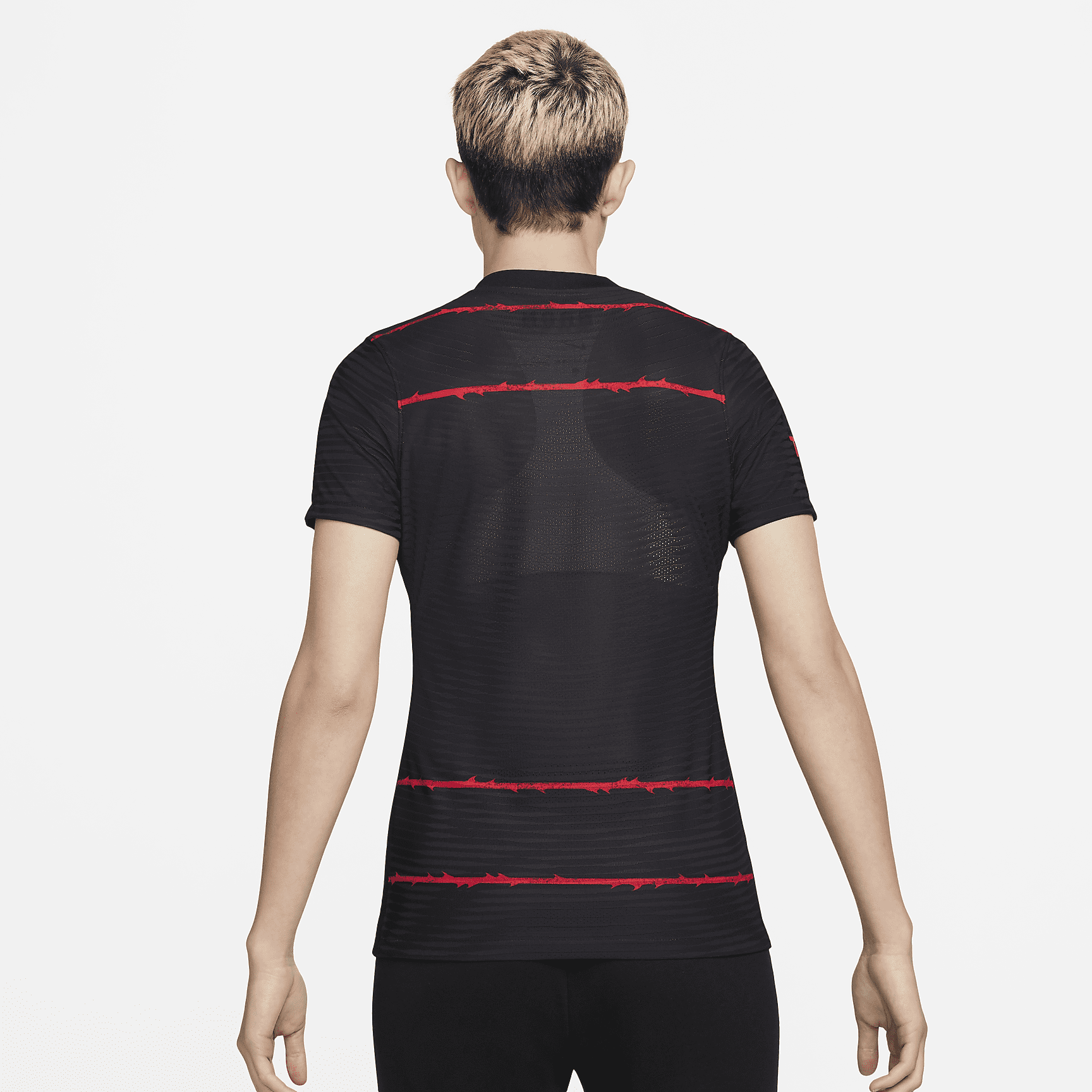 Portland Thorns FC 2022 Match Home Women's Nike Dri-FIT ADV Soccer Jersey - Black/Challenge Red