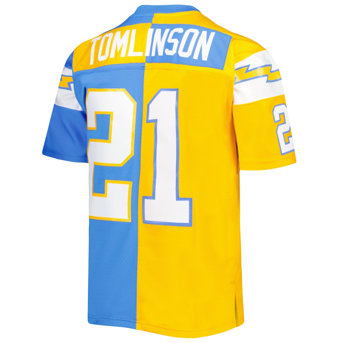 Men's LaDainian Tomlinson Mitchell & Ness Chargers 2002 Split Legacy Replica Jersey - Light Blue