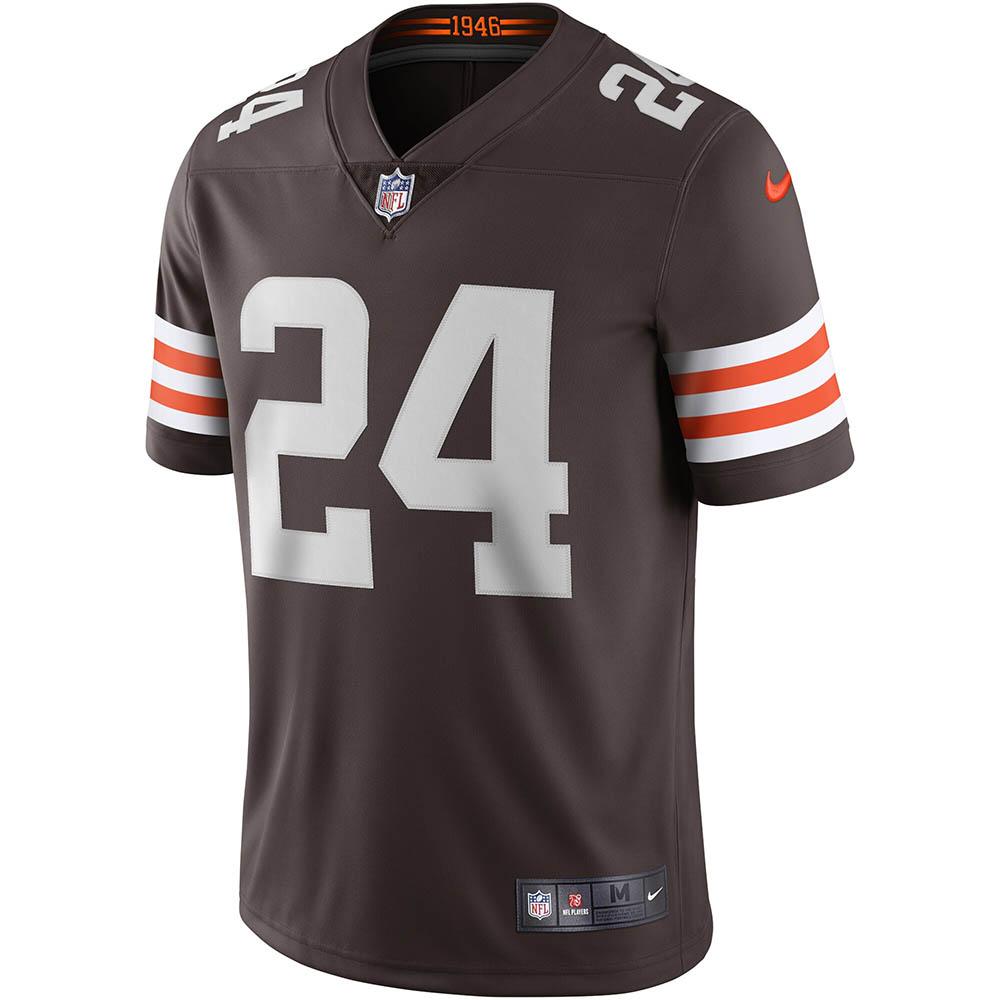 Men's Cleveland Browns Nick Chubb Vapor Limited Jersey Brown