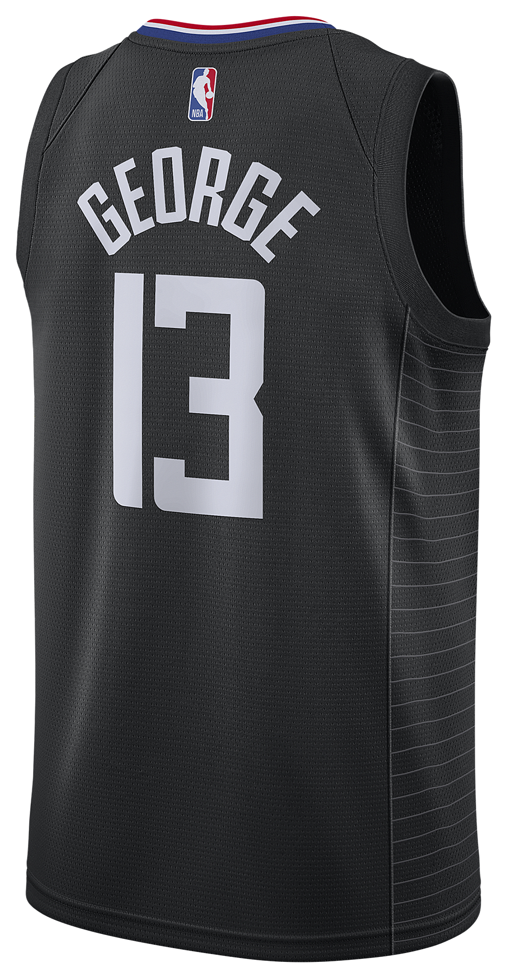 Men's George Paul Jordan Statement Swingman Jersey - Black