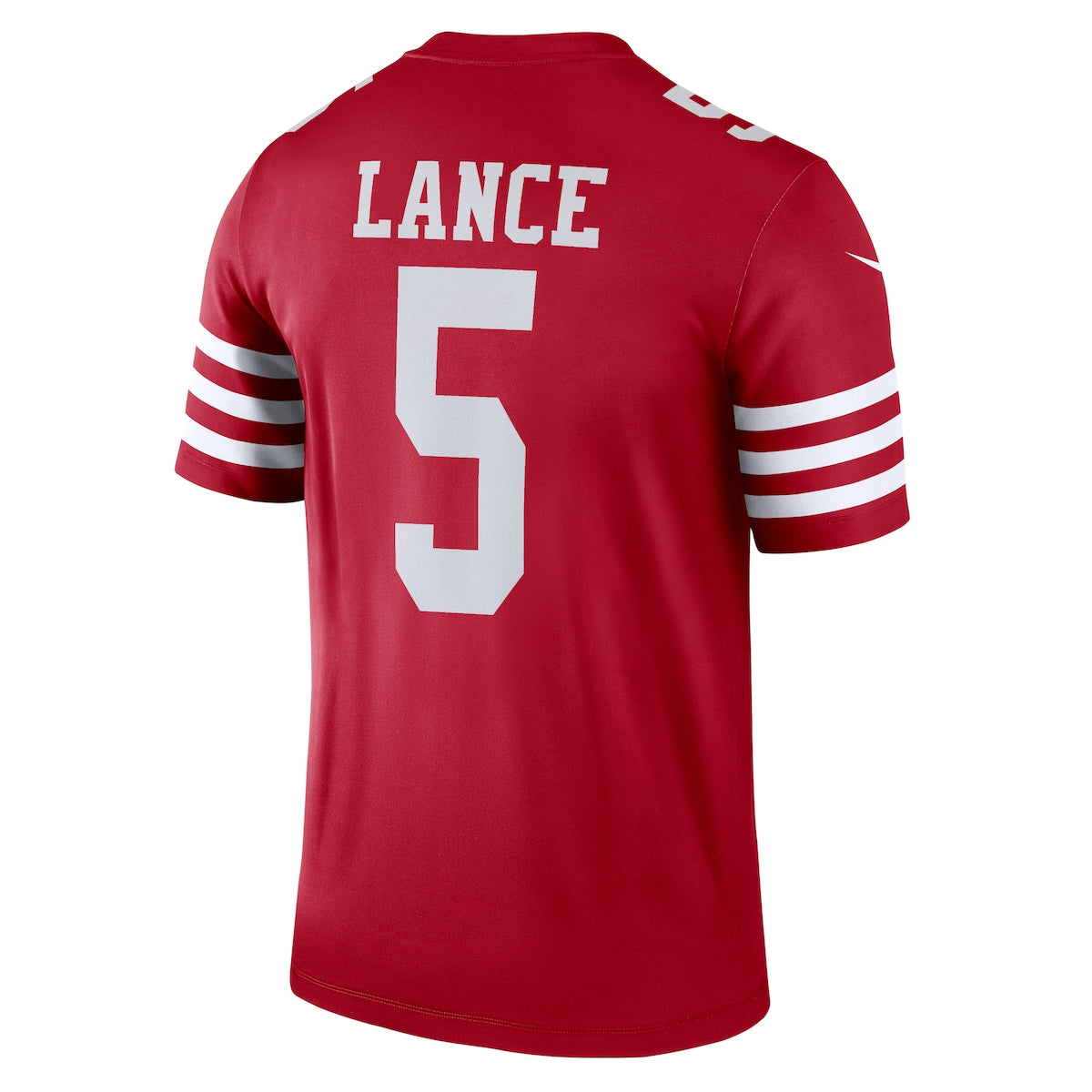 Men's Trey Lance Nike 49ers Legend Jersey - Red