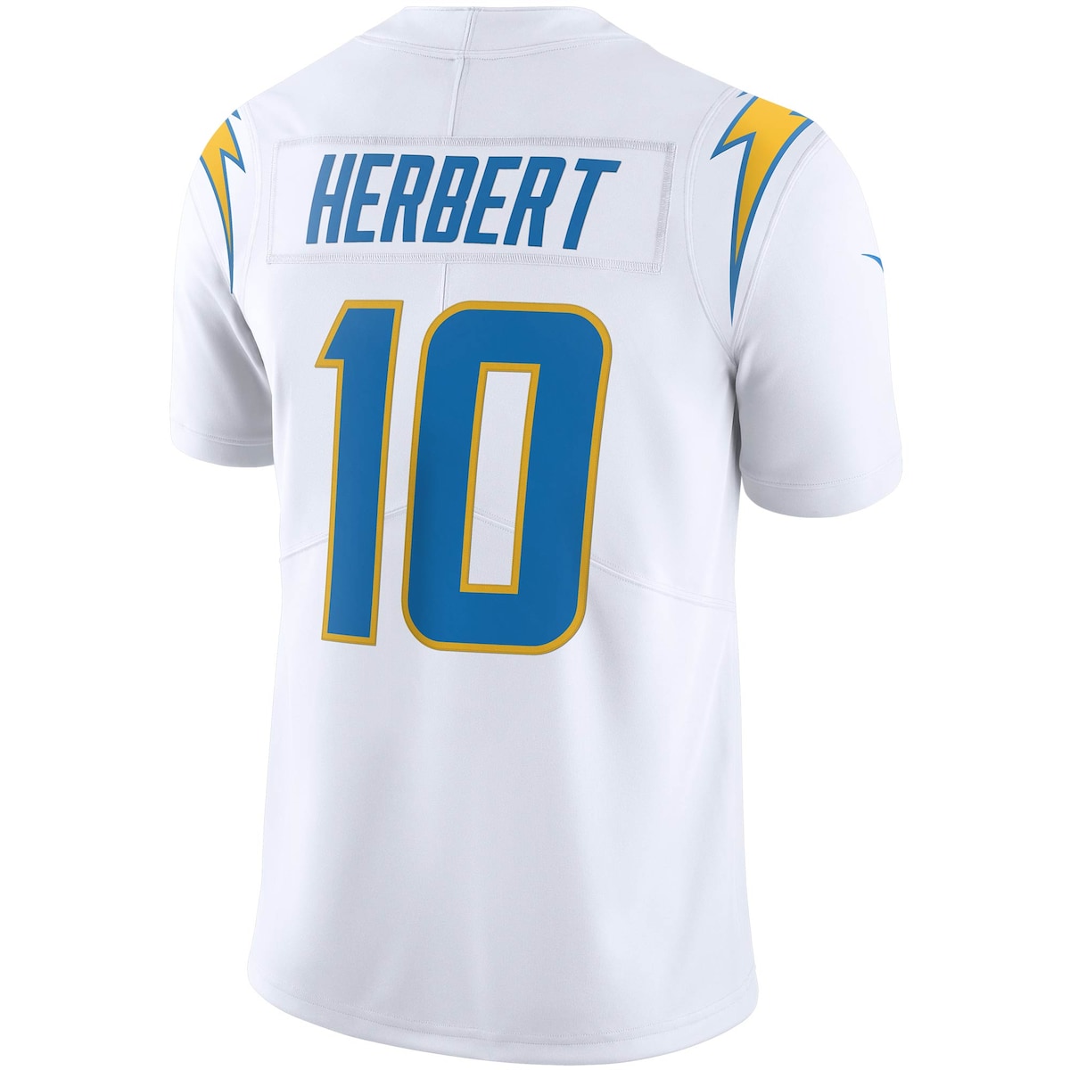 Men's Justin Herbert Nike Chargers Vapor Limited Jersey - White