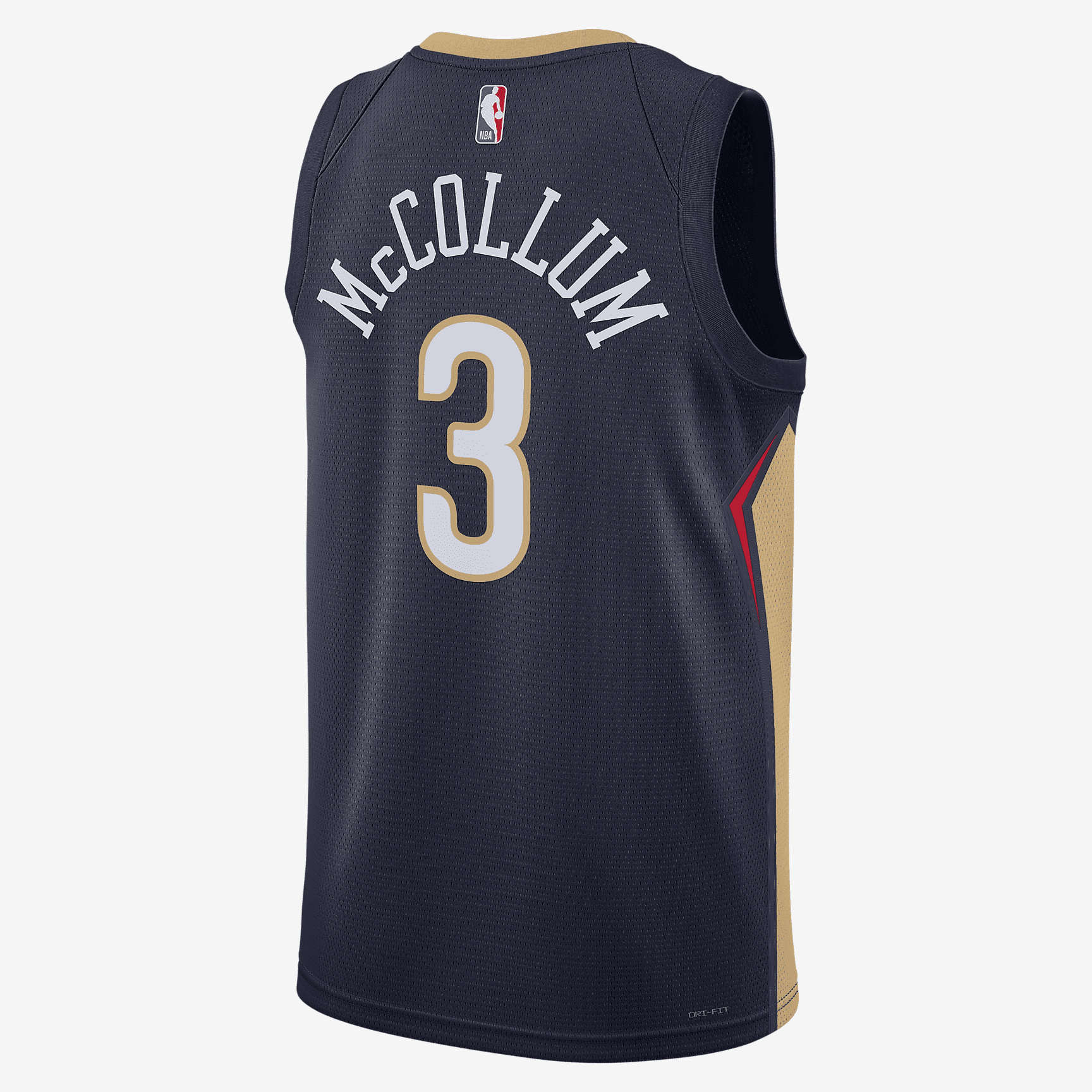 New Orleans Pelicans Icon Edition 2022/23 Nike Dri-FIT NBA Swingman Jersey - College Navy