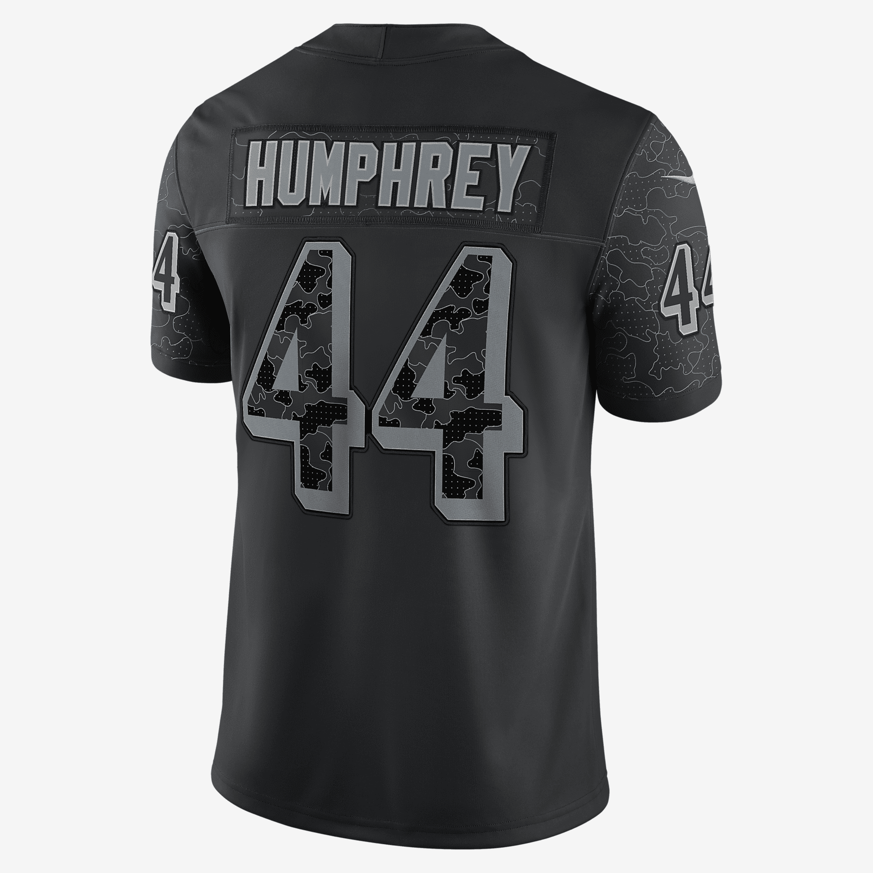 NFL Baltimore Ravens RFLCTV (Marlon Humphrey) Men's Fashion Football Jersey - Black