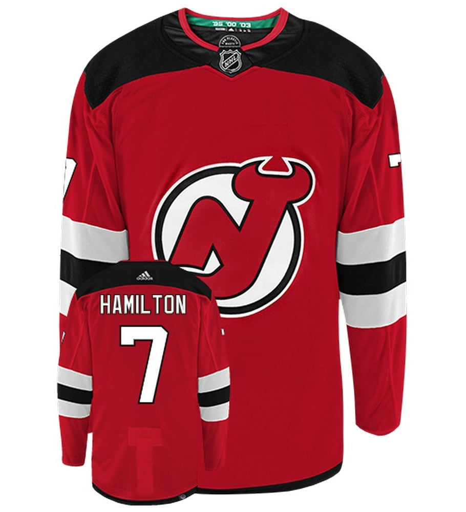 Dougie Hamilton New Jersey Devils Adidas Primegreen Authentic NHL Hockey Jersey