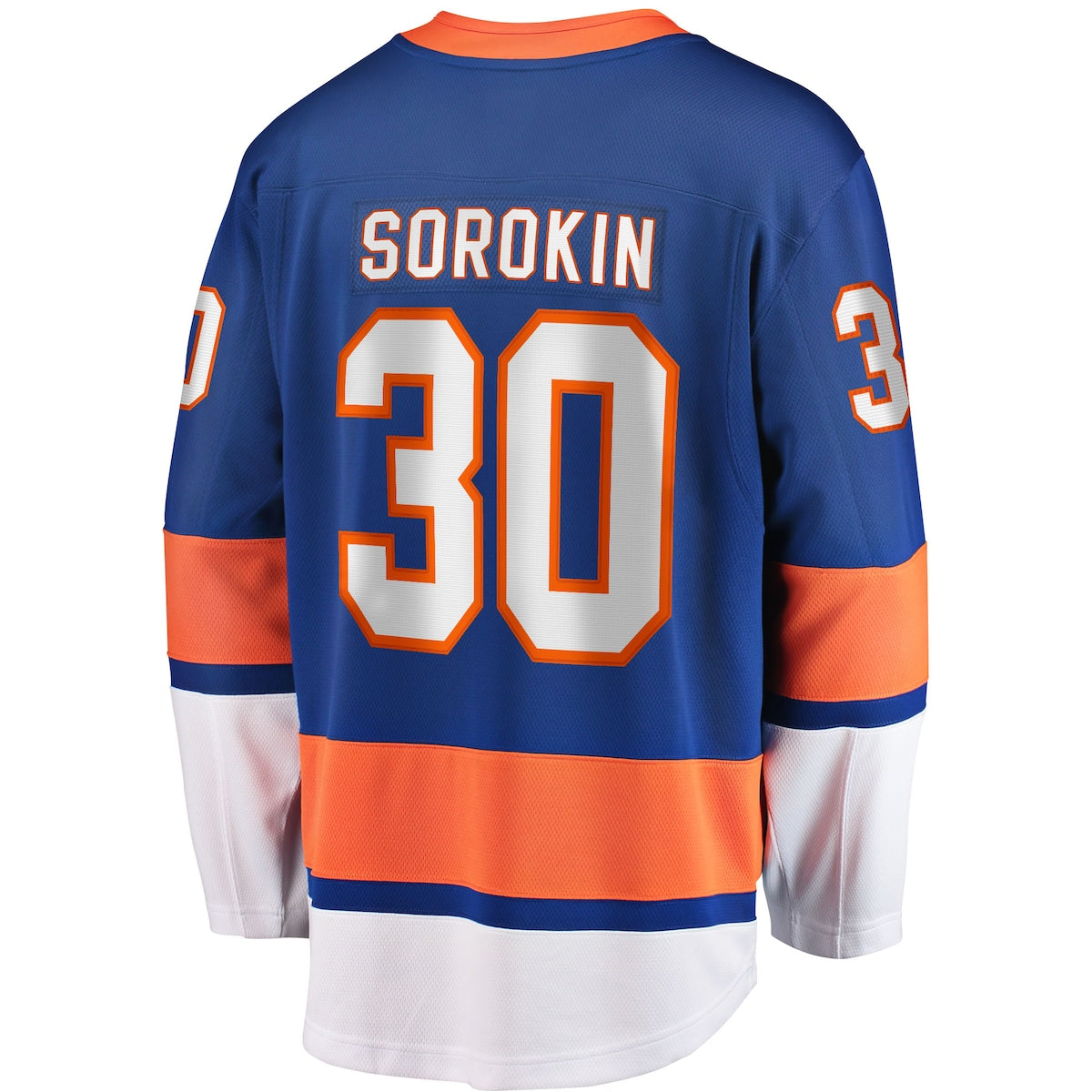 Men's Ilya Sorokin Fanatics Islanders Home Breakaway Jersey - Blue