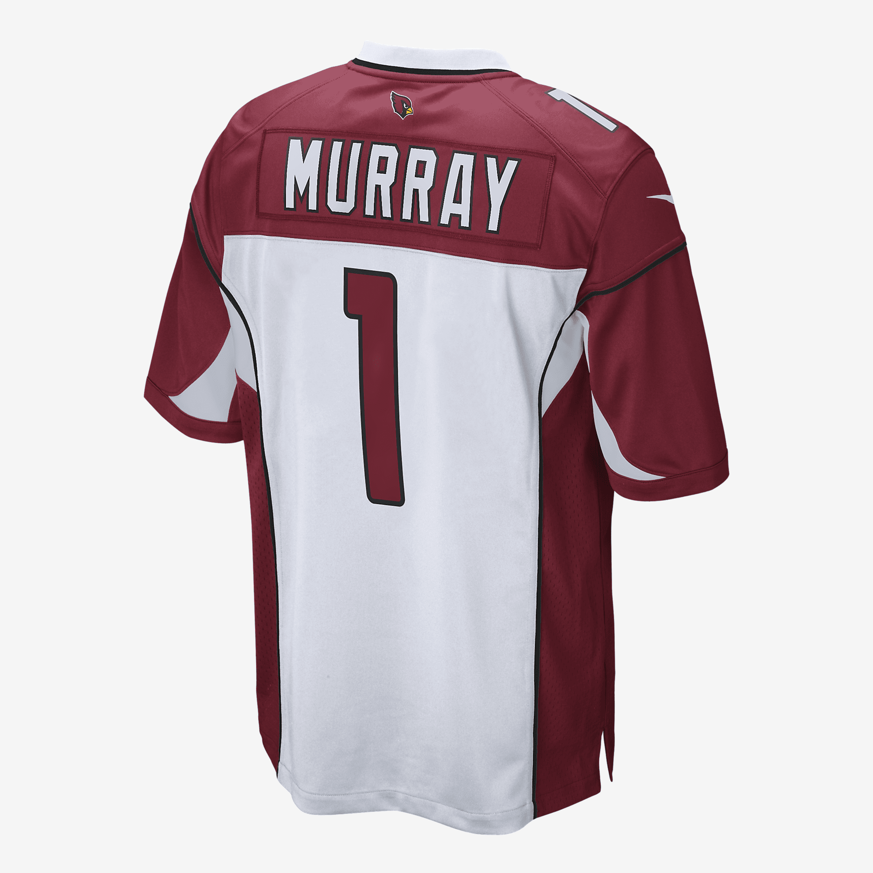 NFL Arizona Cardinals (Kyler Murray) Men's Game Football Jersey - White/Tough Red/Black