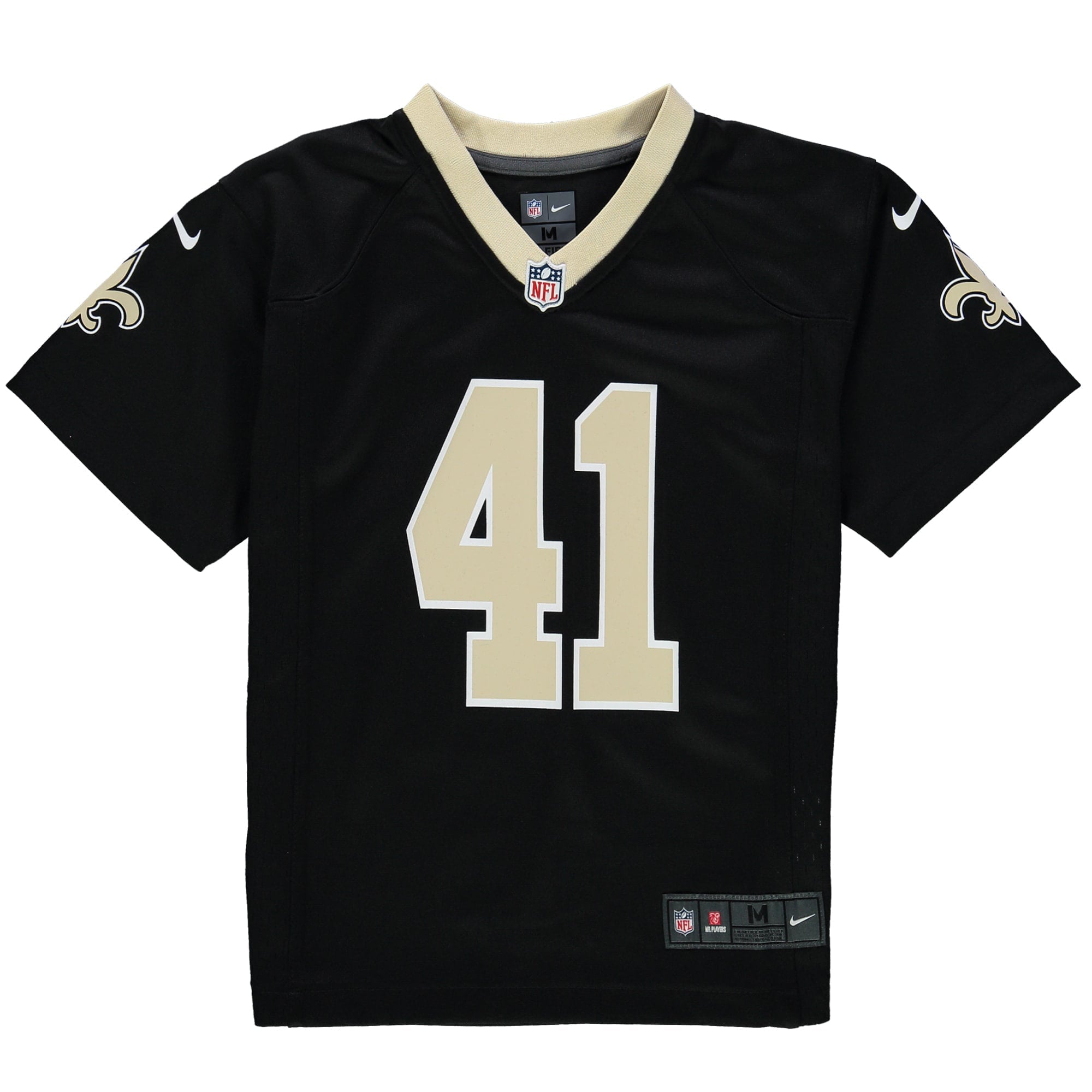 Preschool Nike Alvin Kamara Black New Orleans Saints Game Jersey