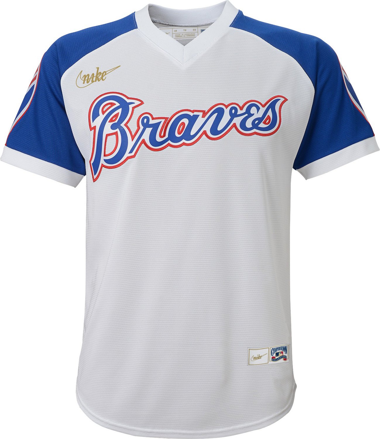 Nike Youth Atlanta Braves Cooperstown Home Replica Jersey