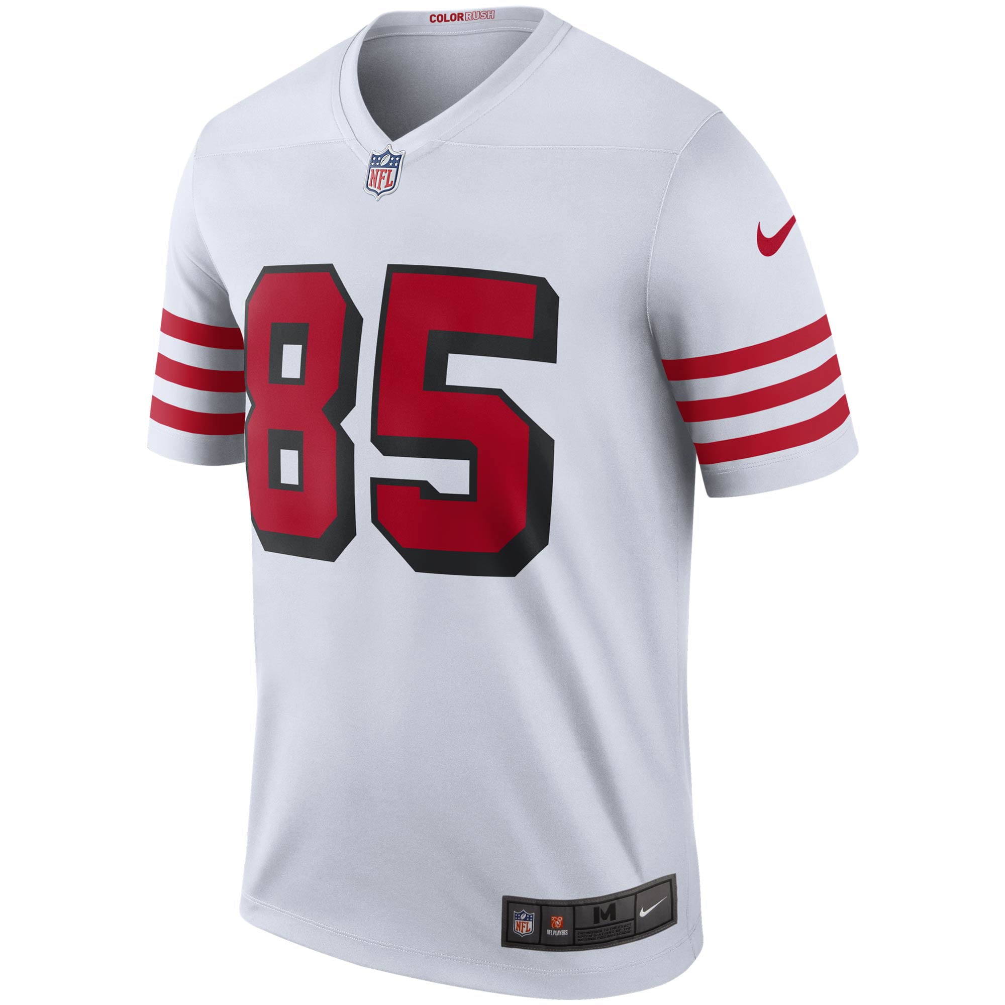 Men's Nike George Kittle White San Francisco 49ers Color Rush Legend Jersey