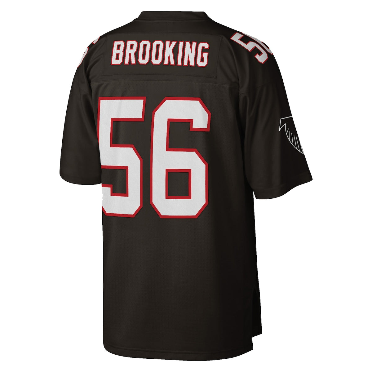 Men's Keith Brooking Mitchell & Ness Falcons Retired Legacy Replica Jersey - Black