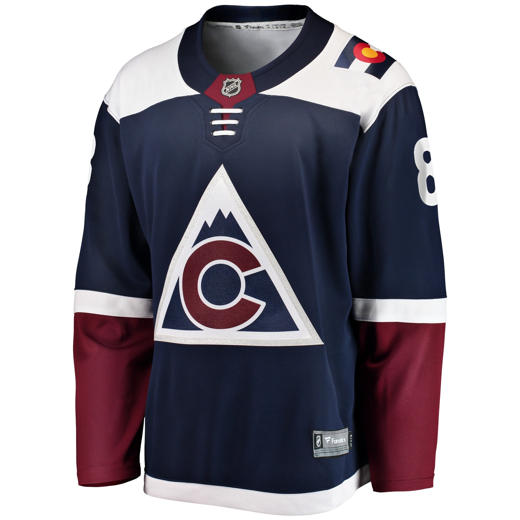 Men's Fanatics Branded Cale Makar Navy Colorado Avalanche Alternate 2018/19 Premier Breakaway Player Jersey