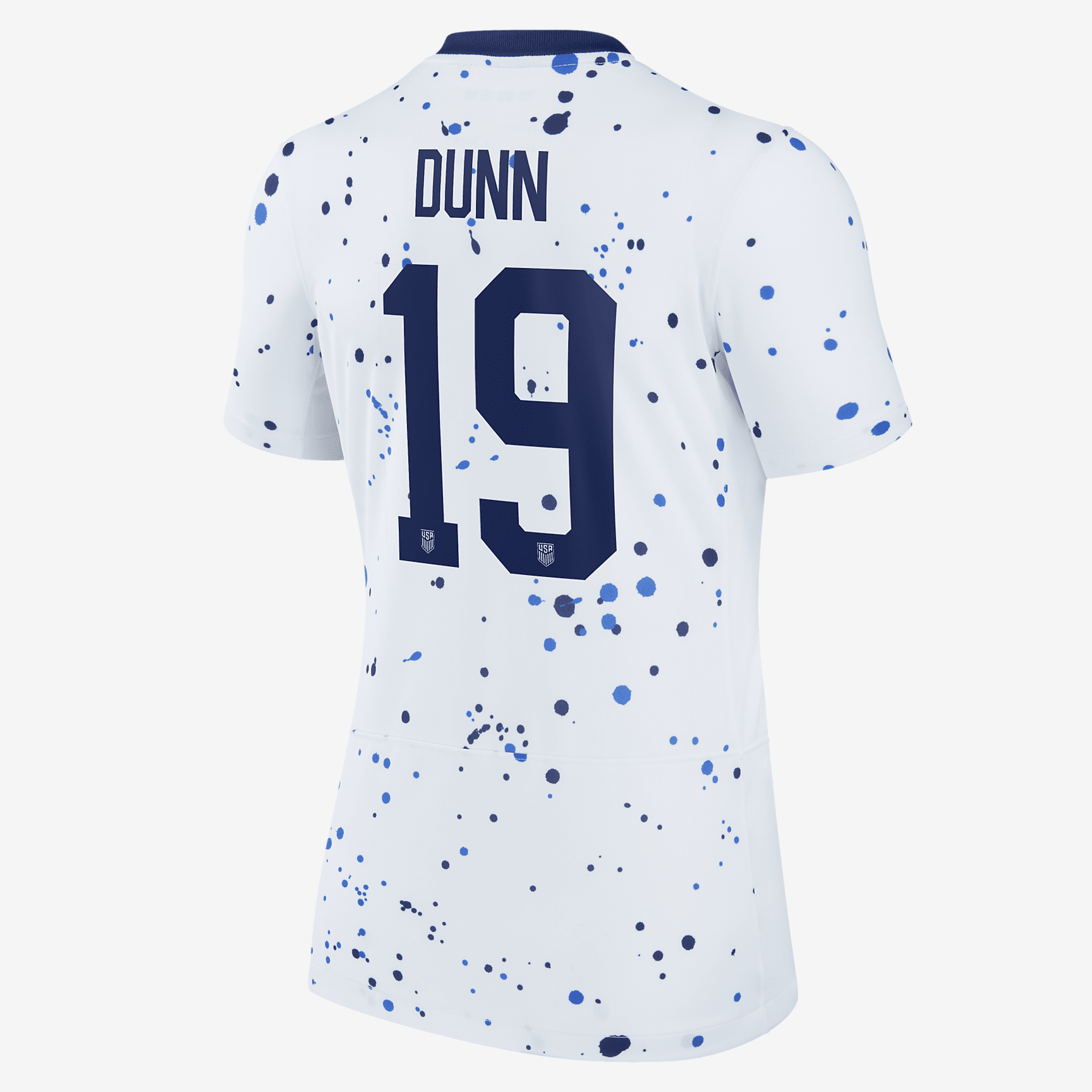 Crystal Dunn USWNT 2023 Stadium Home Women's Nike Dri-FIT Soccer Jersey - White