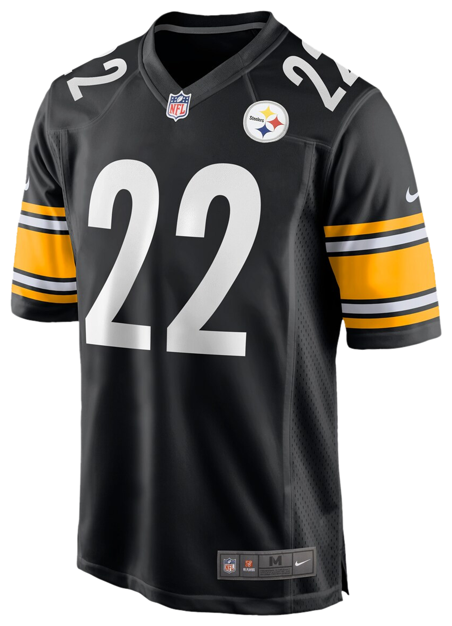 Men's Harris Najee Nike Steelers Game Day Jersey - Black