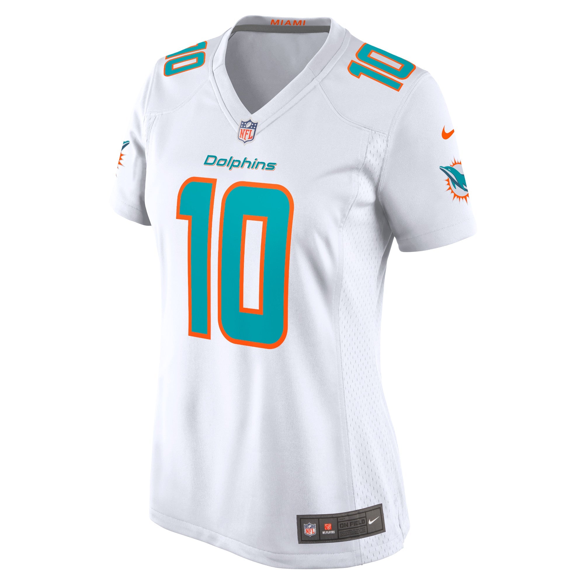 Women's Nike Tyreek Hill White Miami Dolphins Game Jersey
