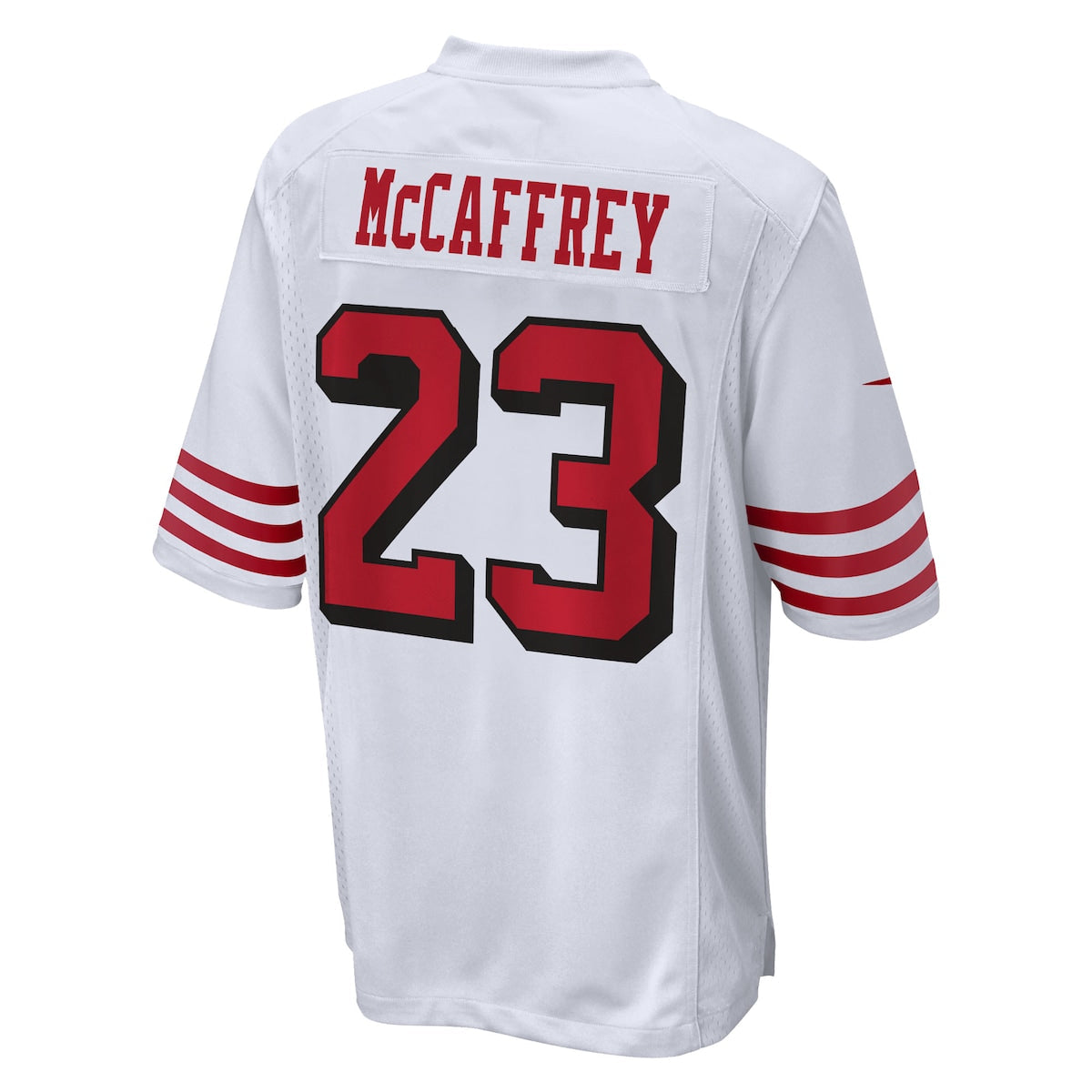 Men's Christian McCaffrey Nike 49ers Alternate Game Jersey - White