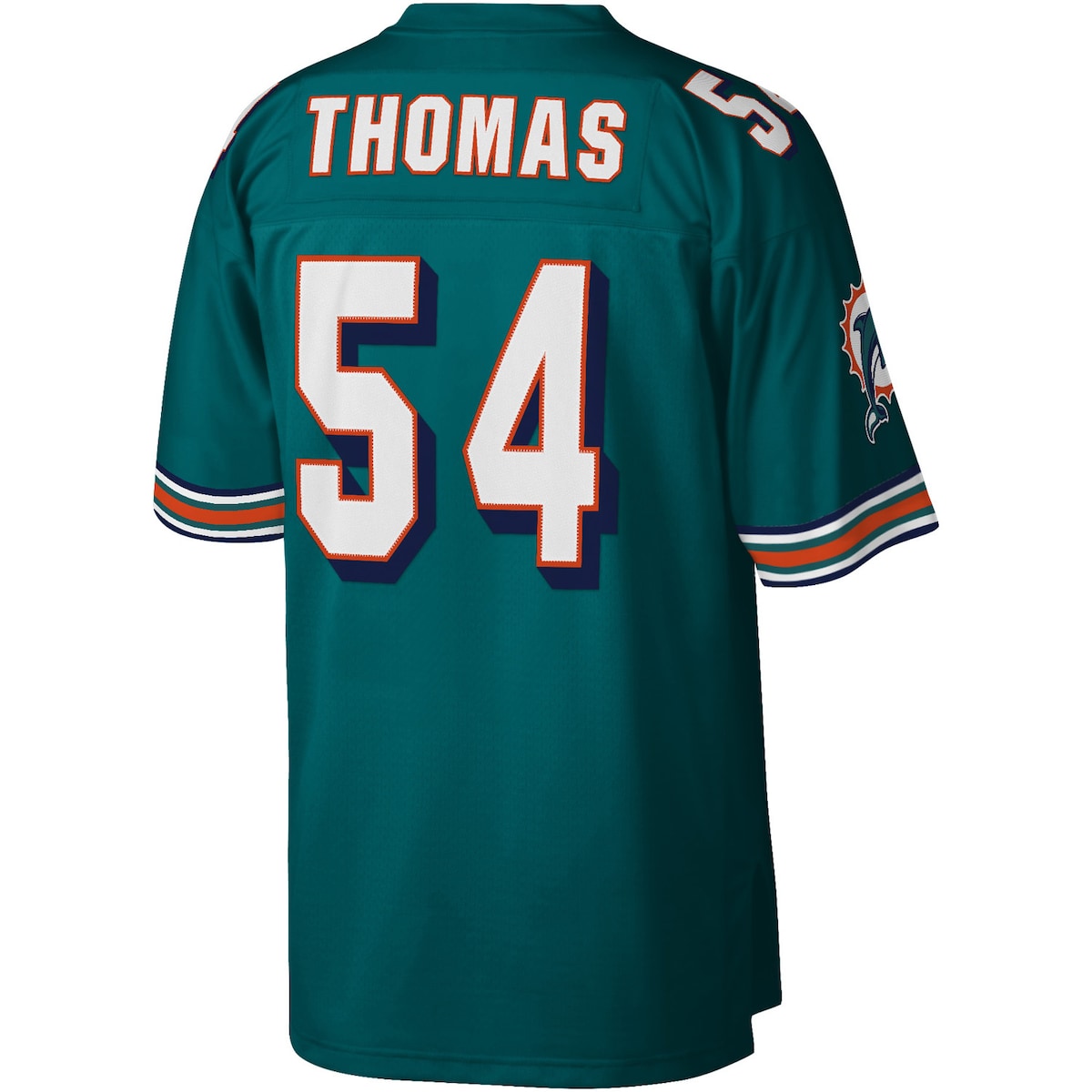 Men's Zach Thomas Mitchell & Ness Dolphins 2004 Legacy Replica Jersey - Light Blue