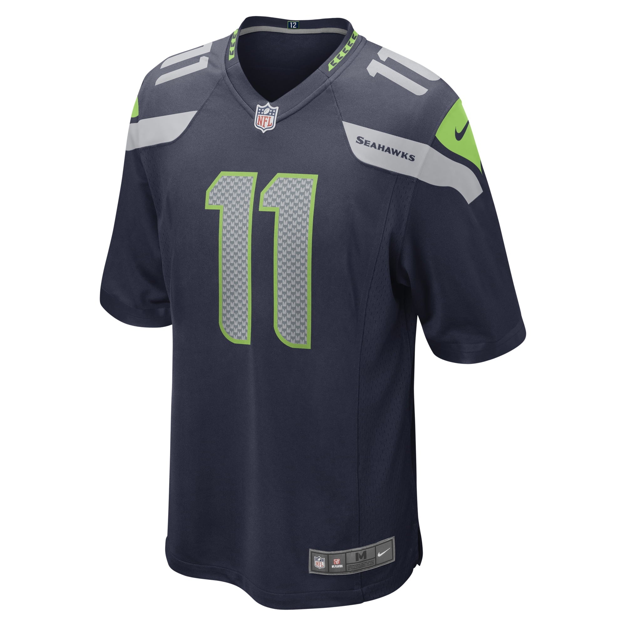 Men's Nike Jaxon Smith-Njigba College Navy Seattle Seahawks 2023 NFL Draft First Round Pick Game Jersey