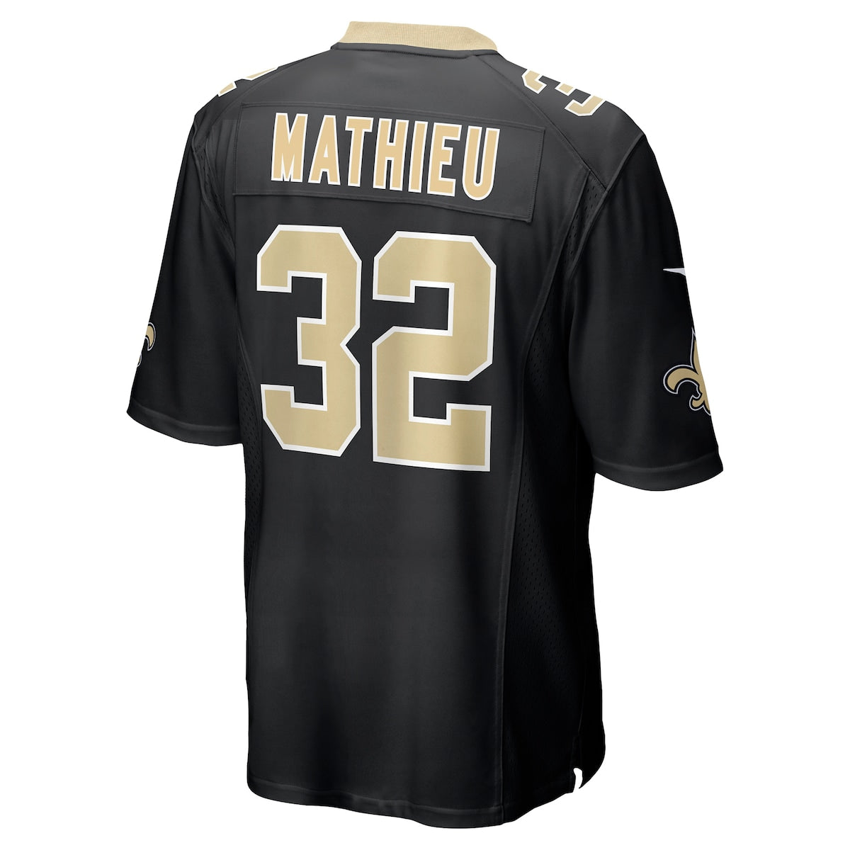 Boys' Grade School Tyrann Mathieu Nike Saints Team Color Game Day Jersey - Black