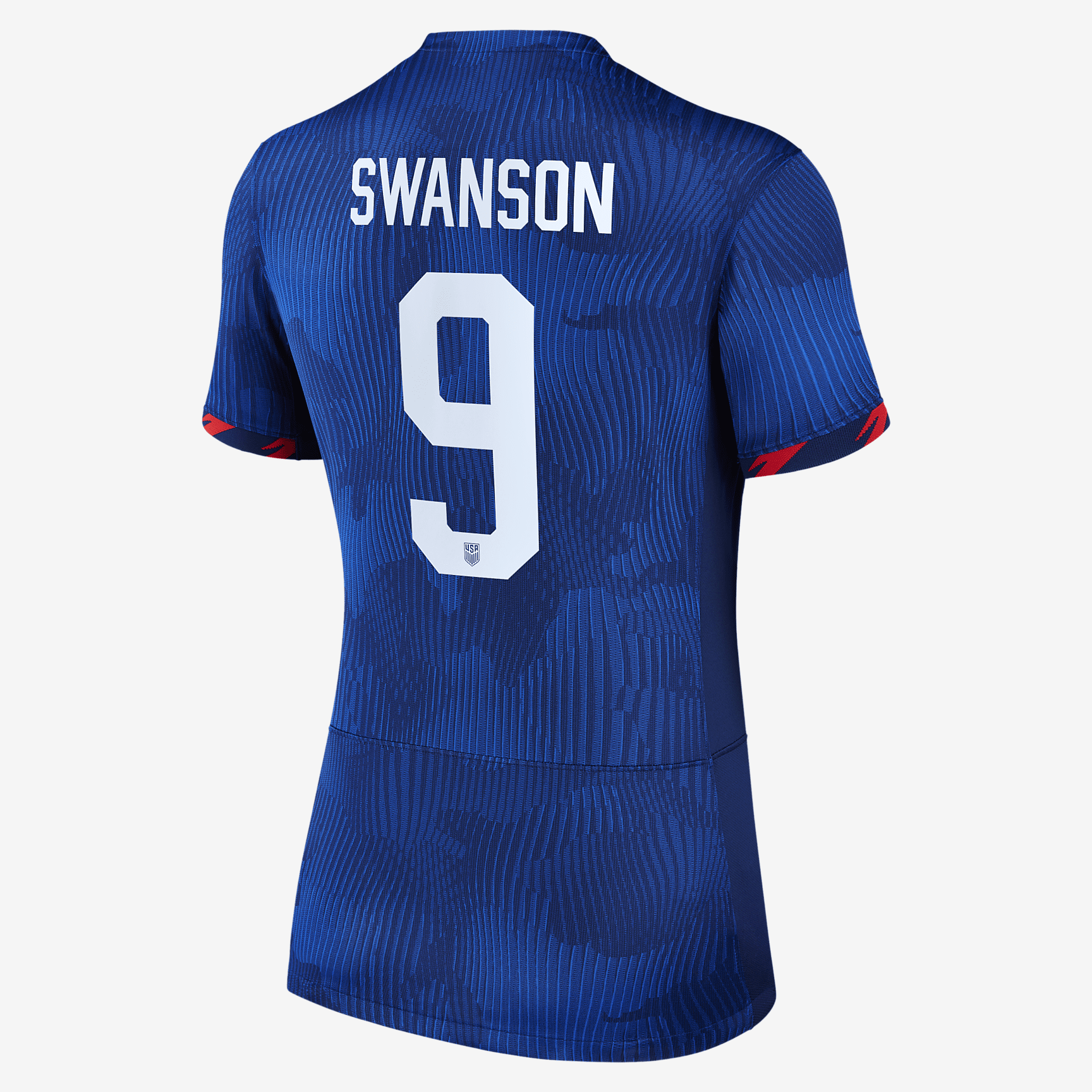 Mallory Swanson USWNT 2023 Stadium Away Women's Nike Dri-FIT Soccer Jersey - Royal