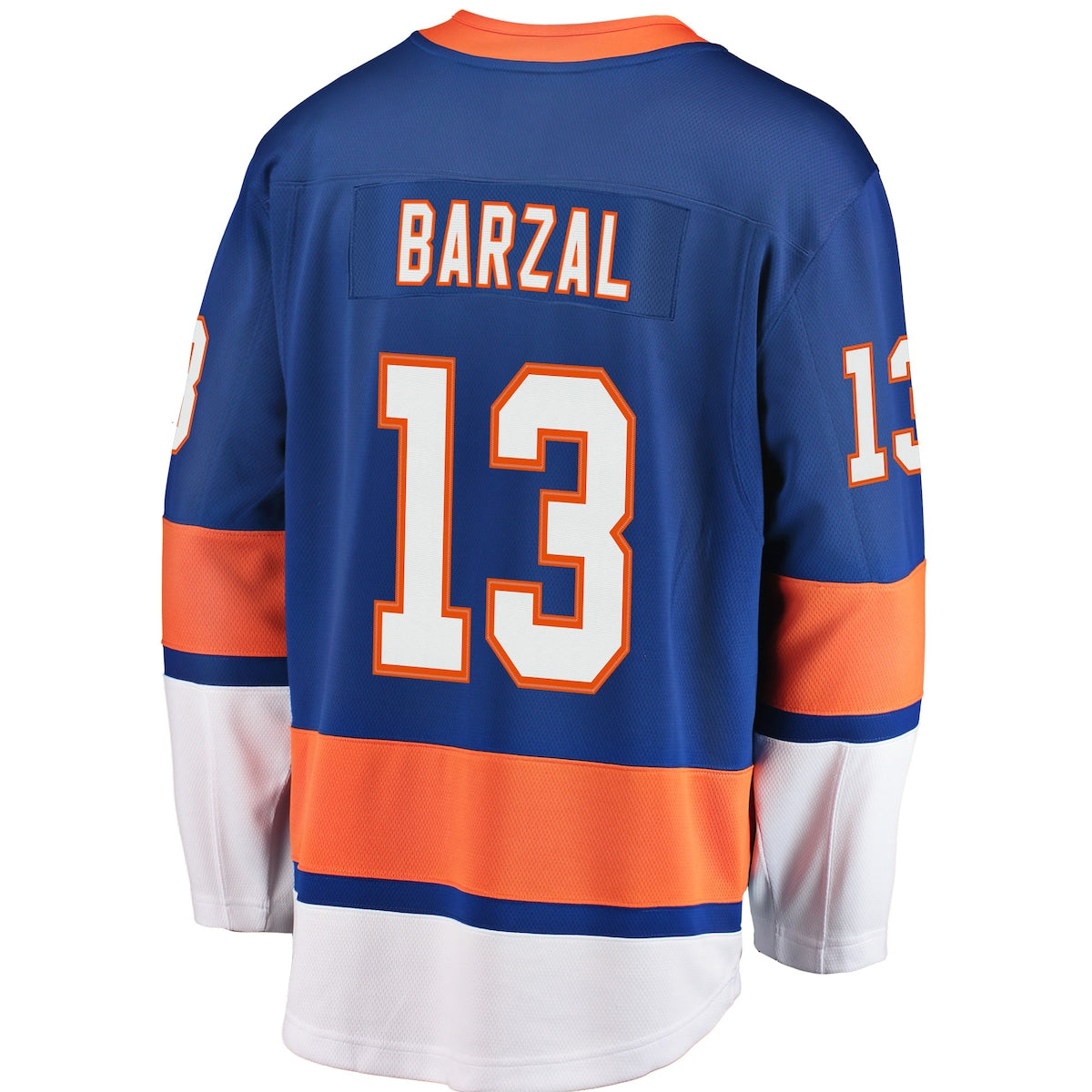 Men's Mathew Barzal Fanatics Islanders Alternate Breakaway Jersey - Blue
